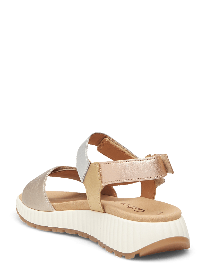 Gabor - Sandal - platta sandaler - multi metals - 2
