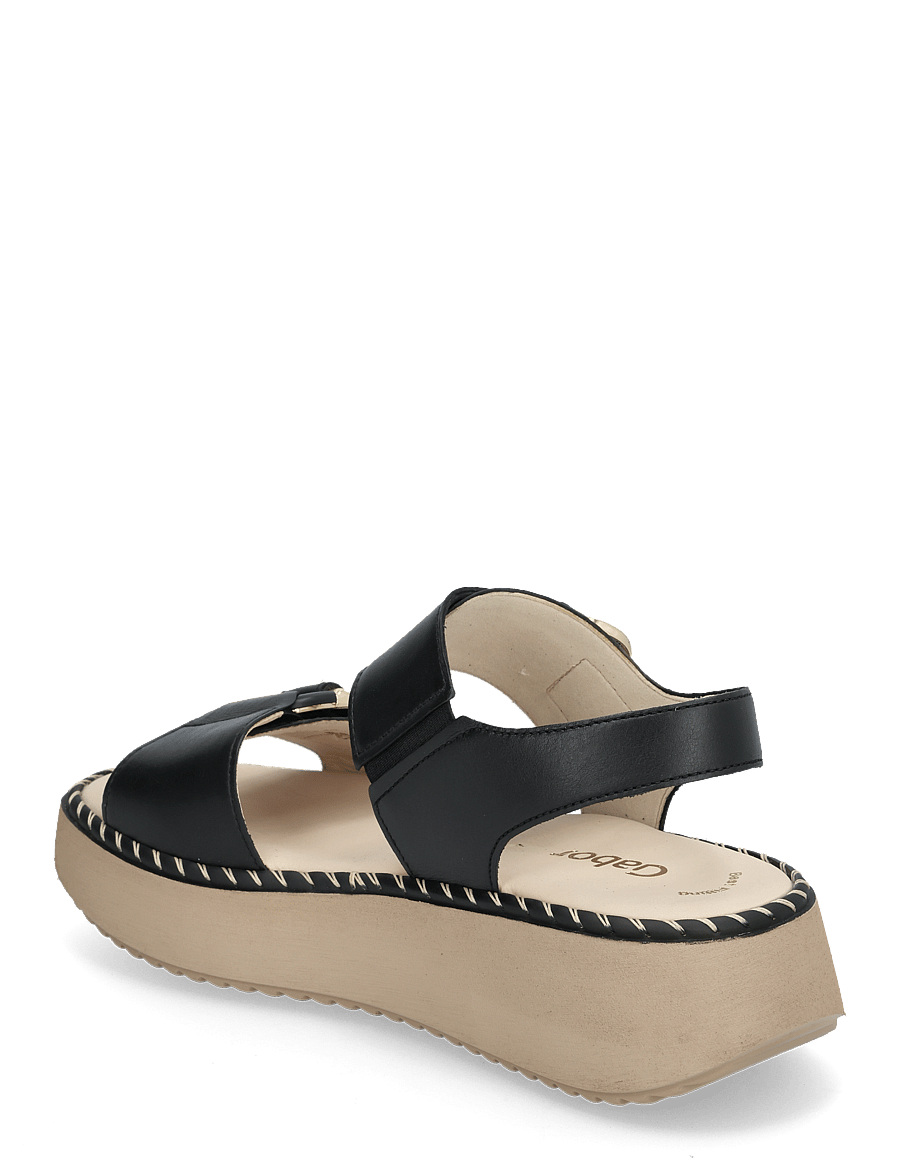Gabor - Sandal - madalad sandaalid - black - 2