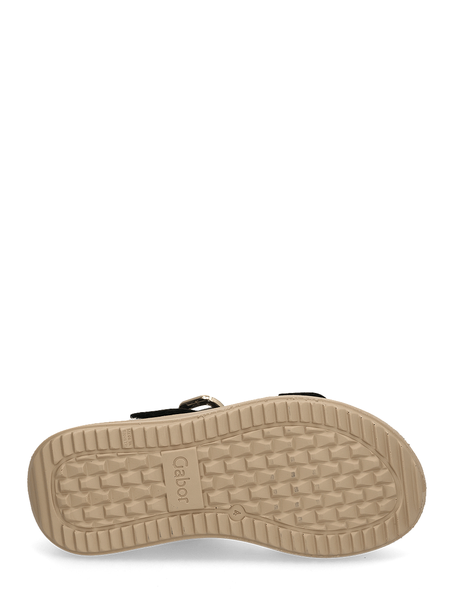 Gabor - Sandal - madalad sandaalid - black - 4