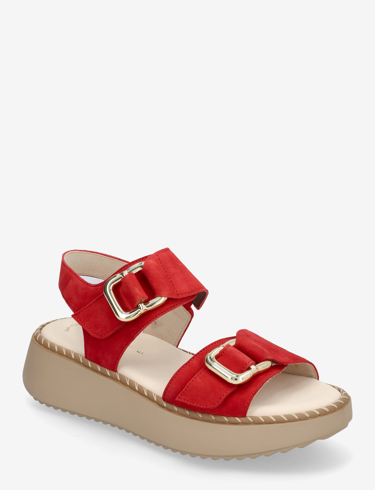 Gabor - Sandal - platta sandaler - red - 0