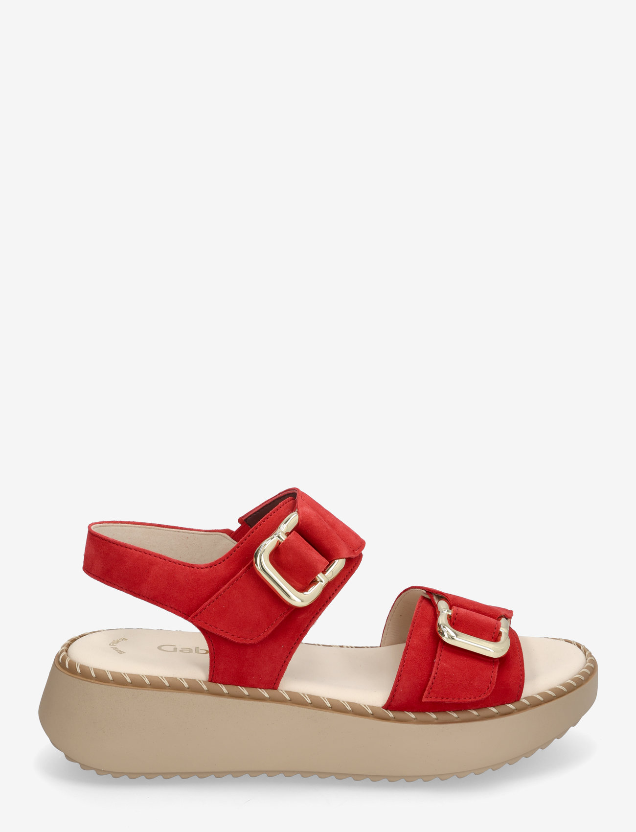 Gabor - Sandal - platta sandaler - red - 1