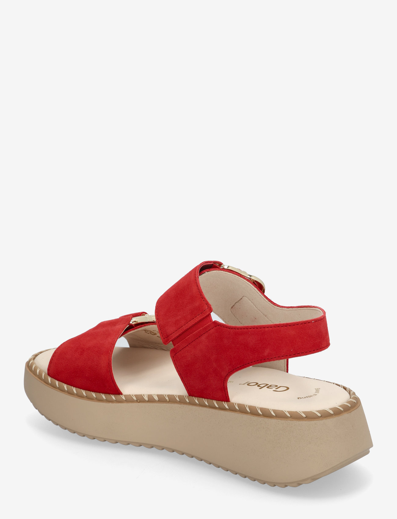 Gabor - Sandal - platta sandaler - red - 2