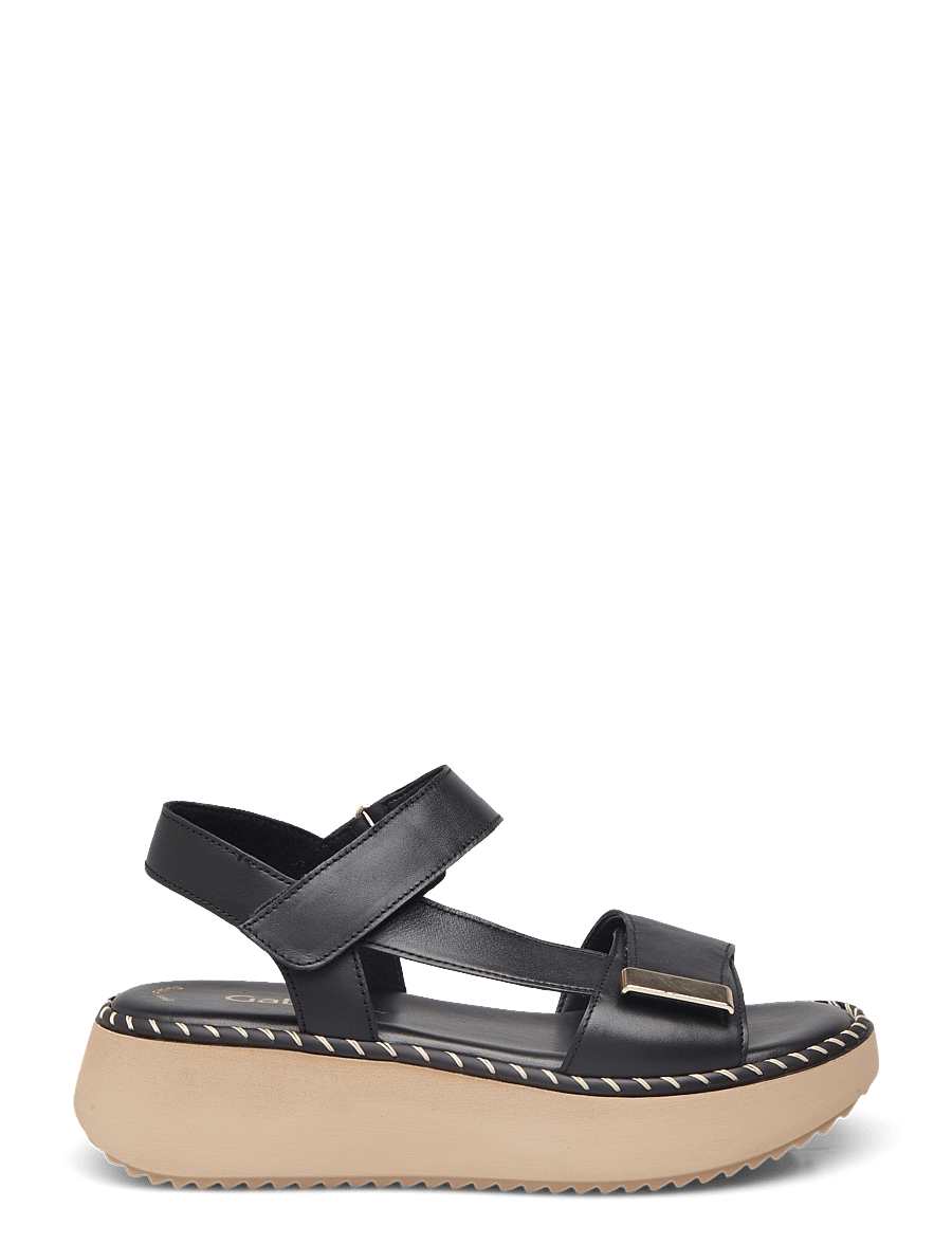 Gabor - Sandal - flache sandalen - black - 1