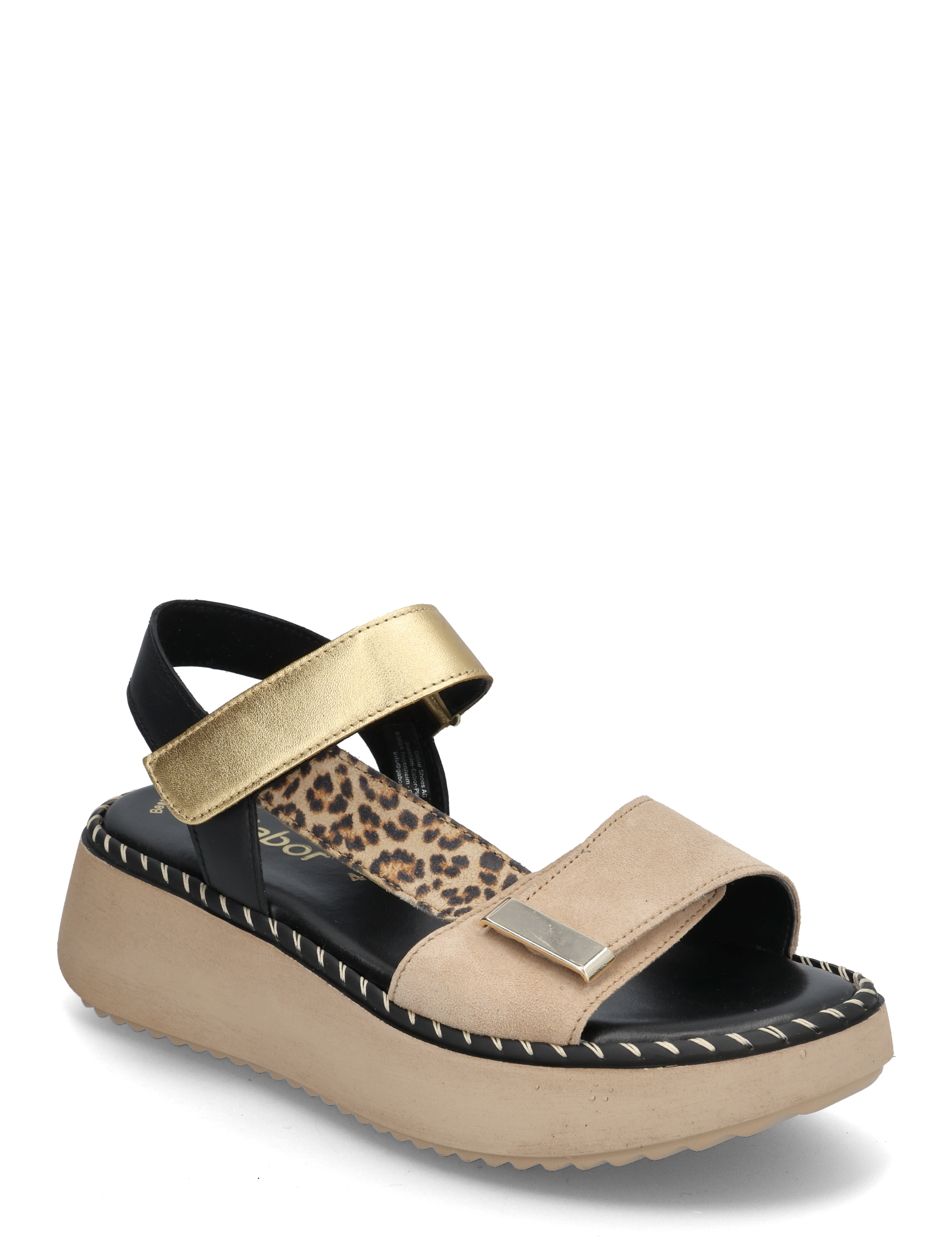 Sandal - SAND, LEOPARD, BLACK