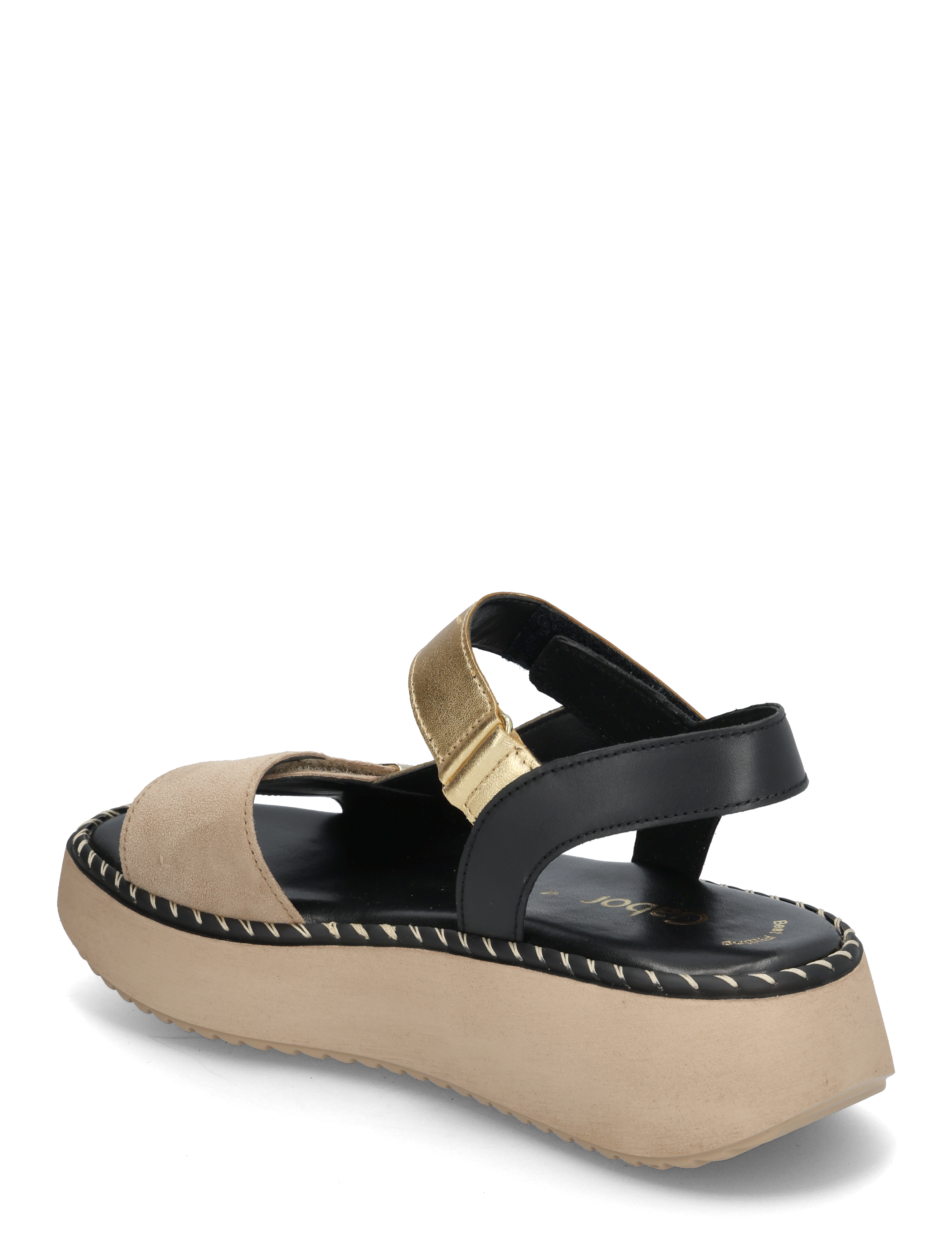 Gabor - Sandal - platta sandaler - sand, leopard, black - 2
