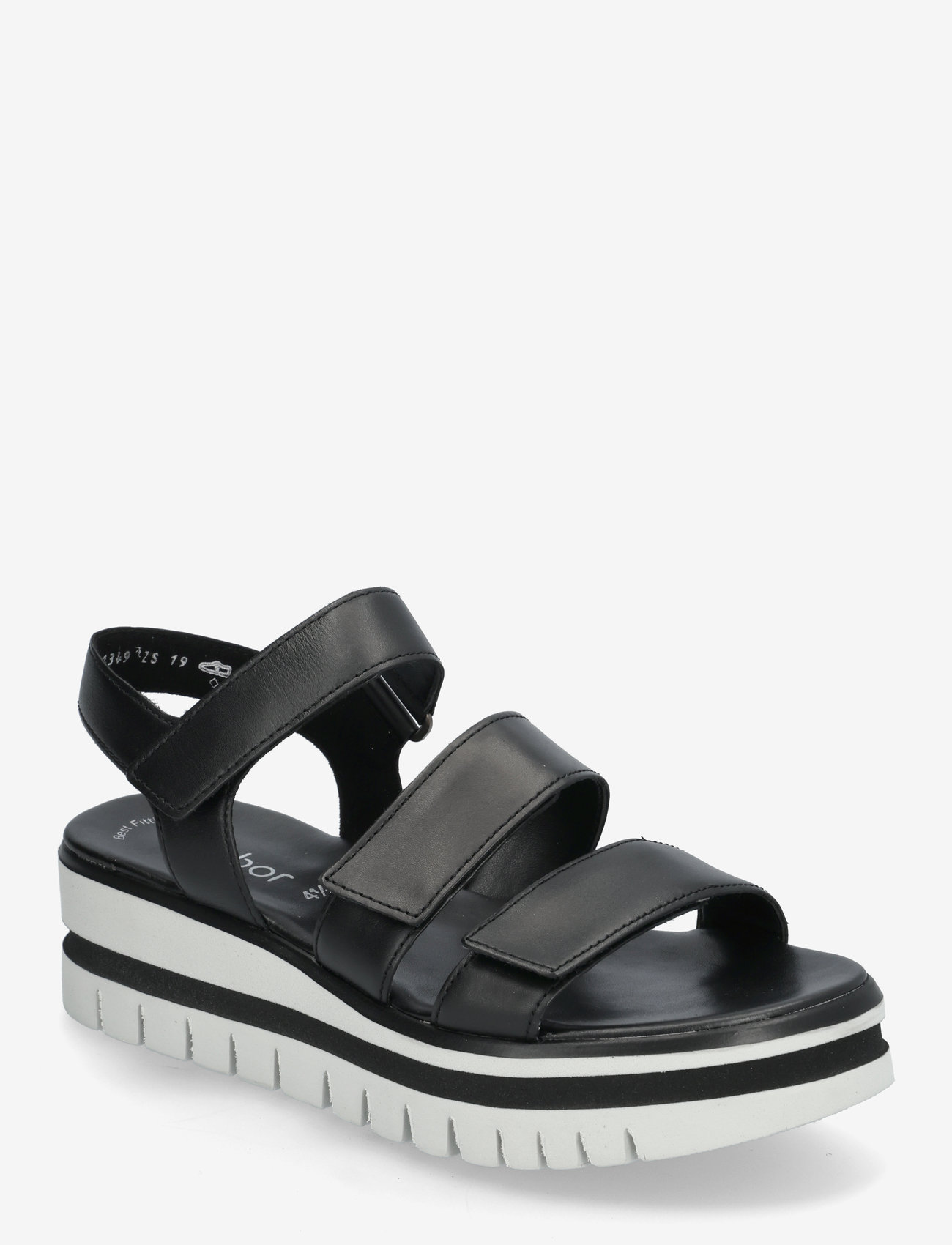 Gabor - Sandal - kontsata sandaalid - black - 0
