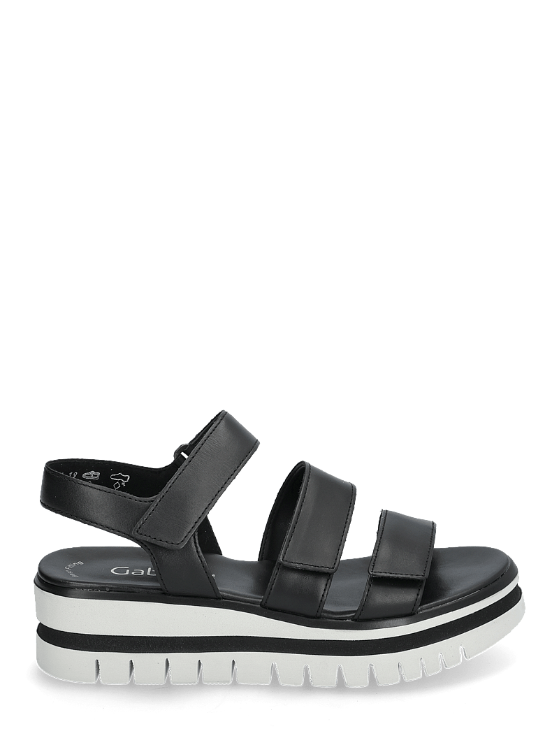 Gabor - Sandal - platta sandaler - black - 1