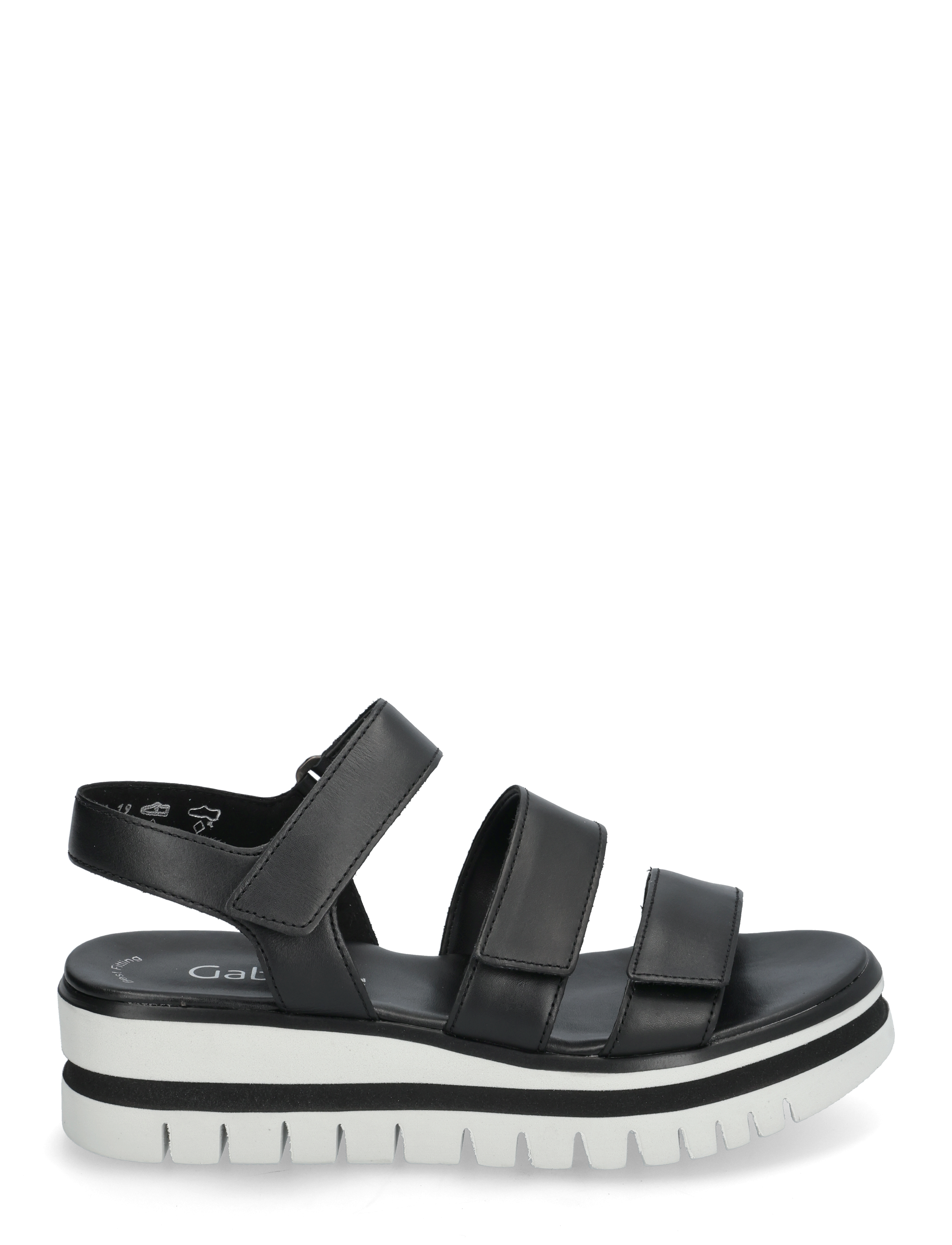 Gabor - Sandal - flade sandaler - black - 1