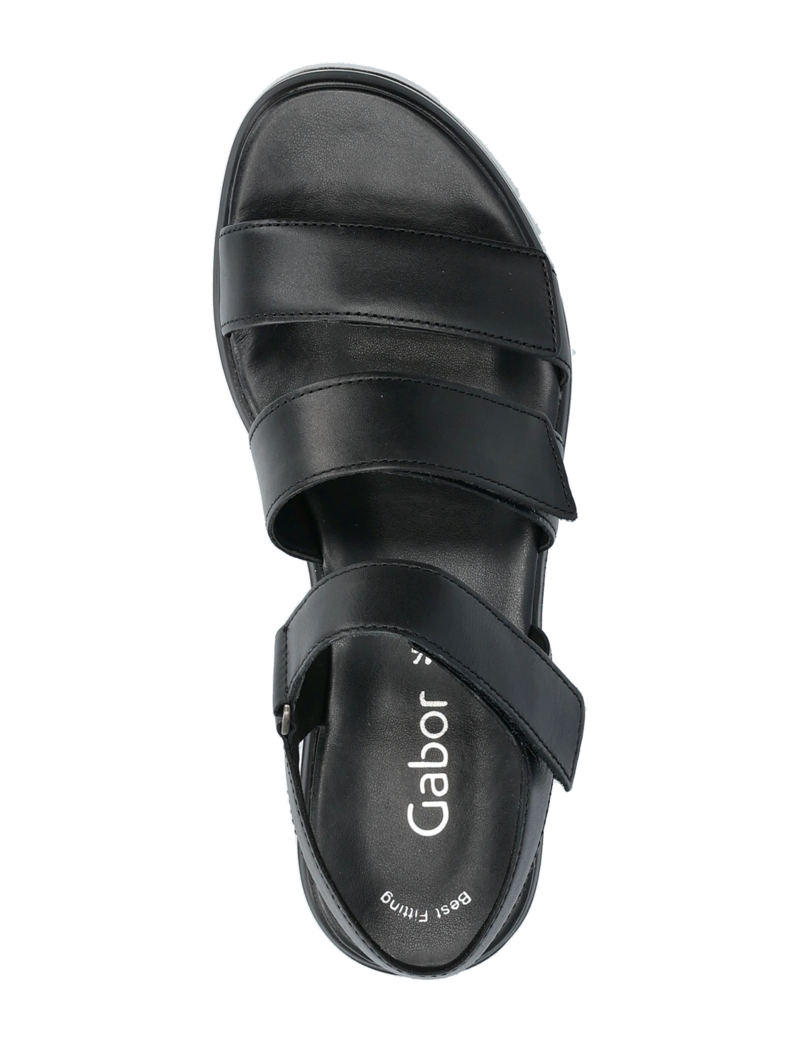 Gabor - Sandal - flade sandaler - black - 3