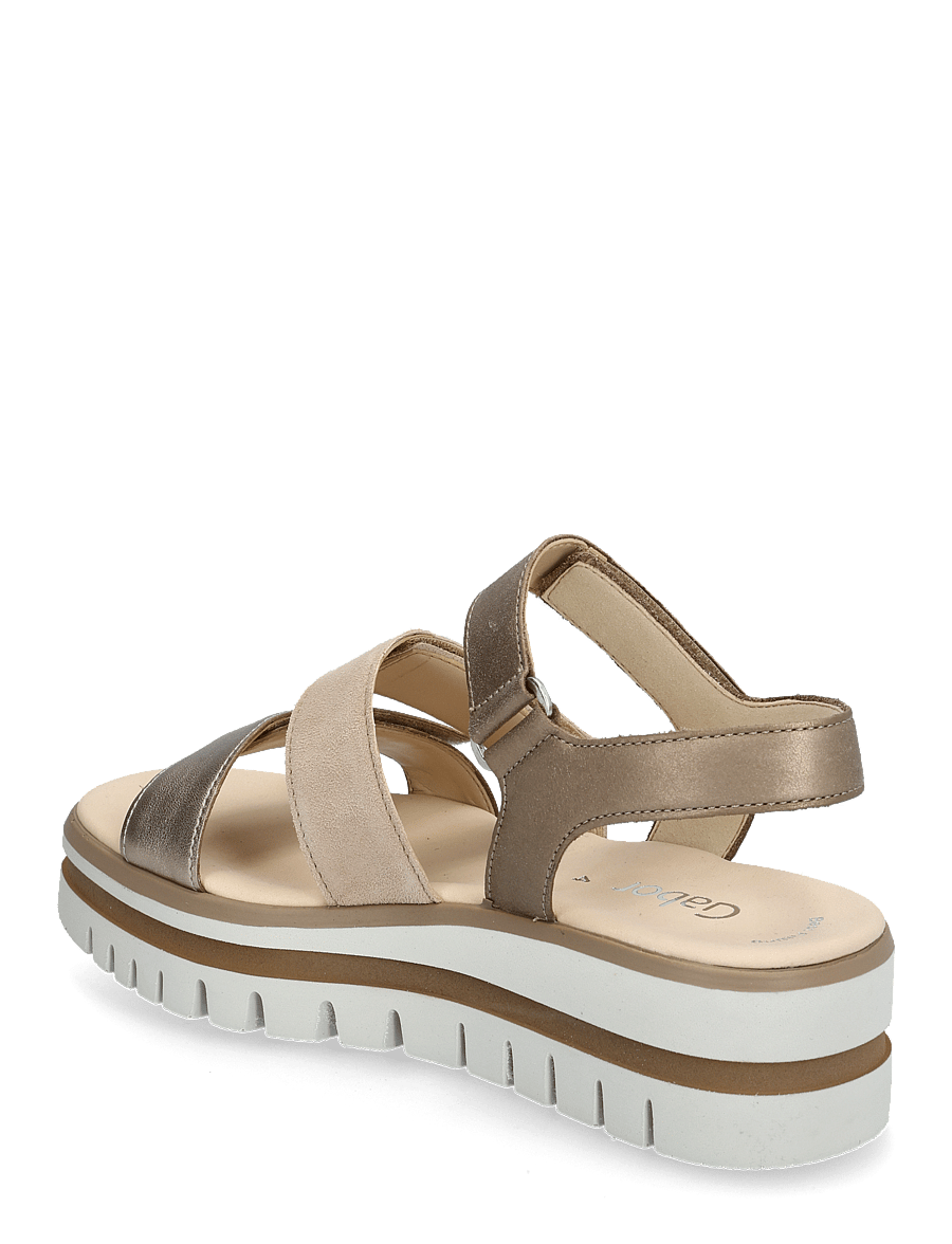 Gabor - Sandal - flache sandalen - multi sand - 2