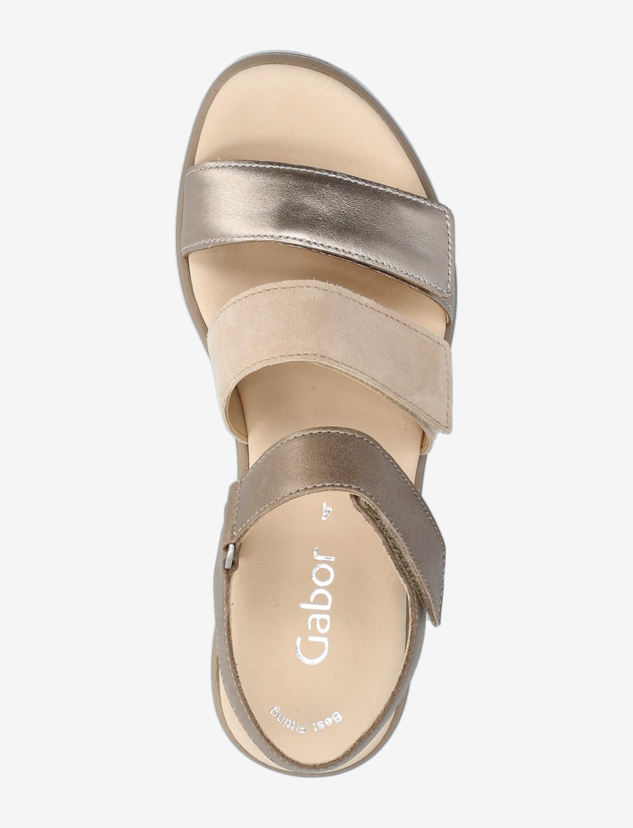 Gabor - Sandal - flache sandalen - multi sand - 3