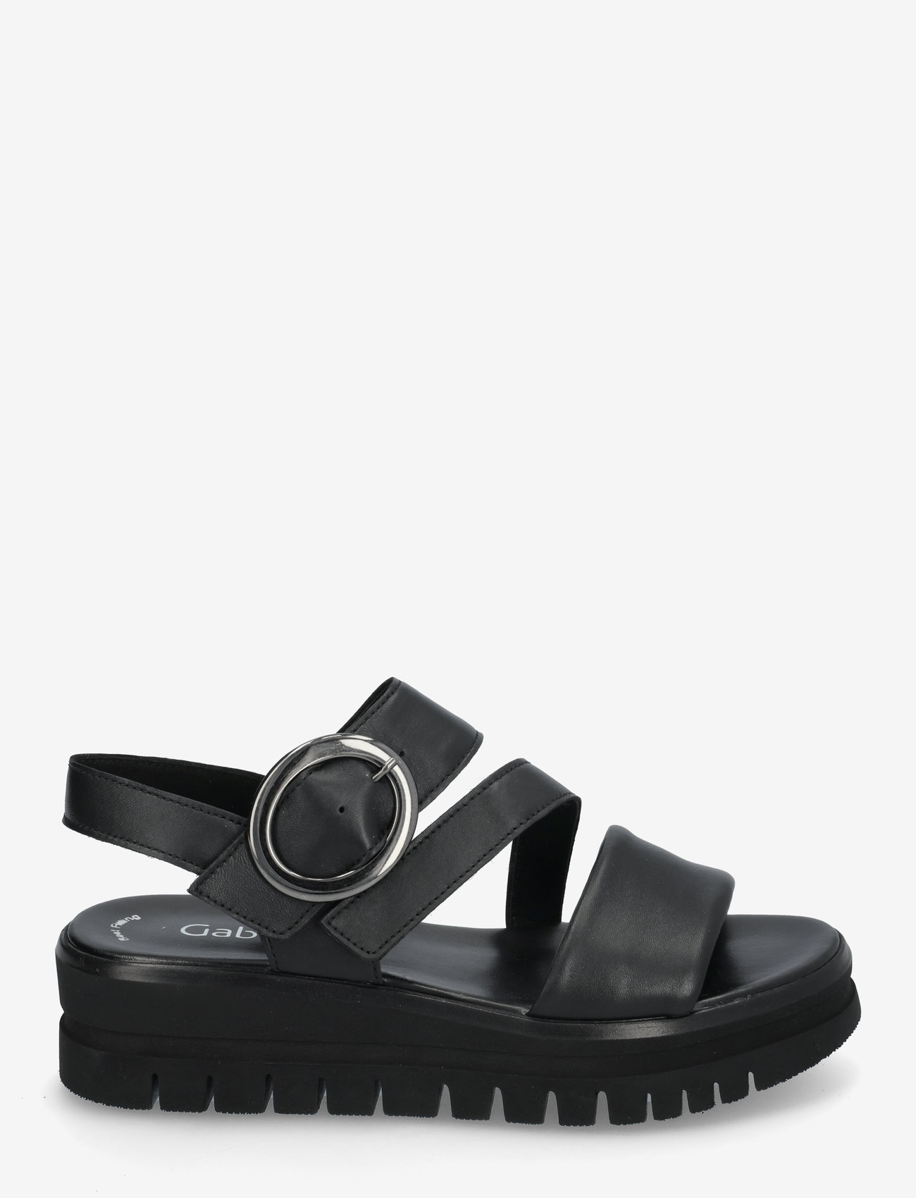 Gabor - Sandal - kontsata sandaalid - black - 1