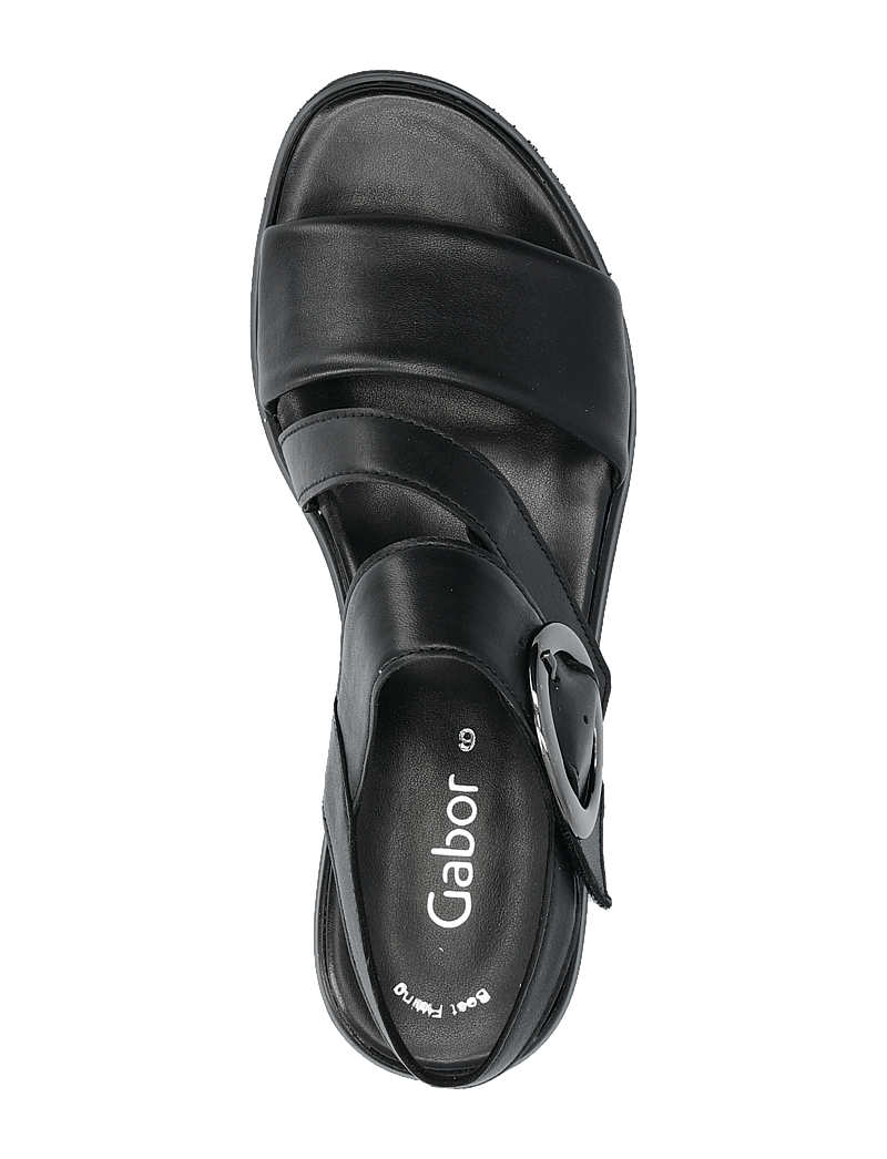 Gabor - Sandal - platta sandaler - black - 3