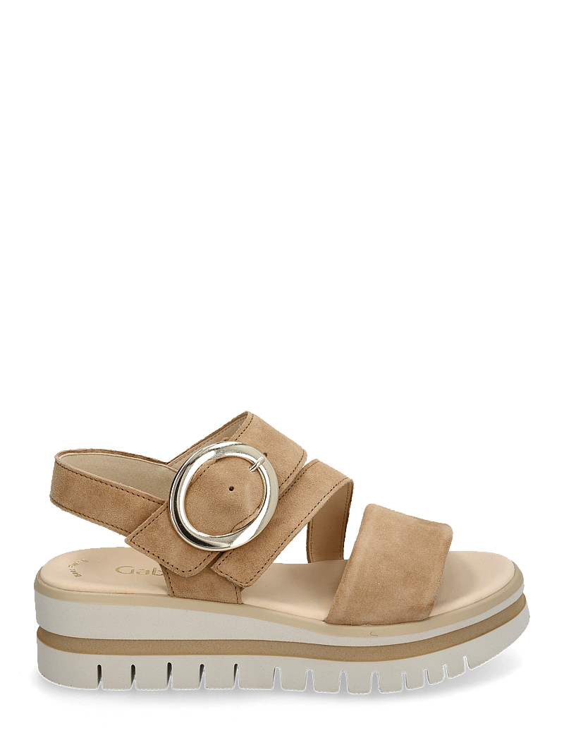 Gabor - Sandal - platta sandaler - sand - 1