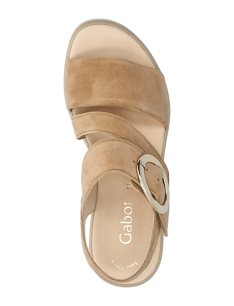 Gabor - Sandal - platta sandaler - sand - 3