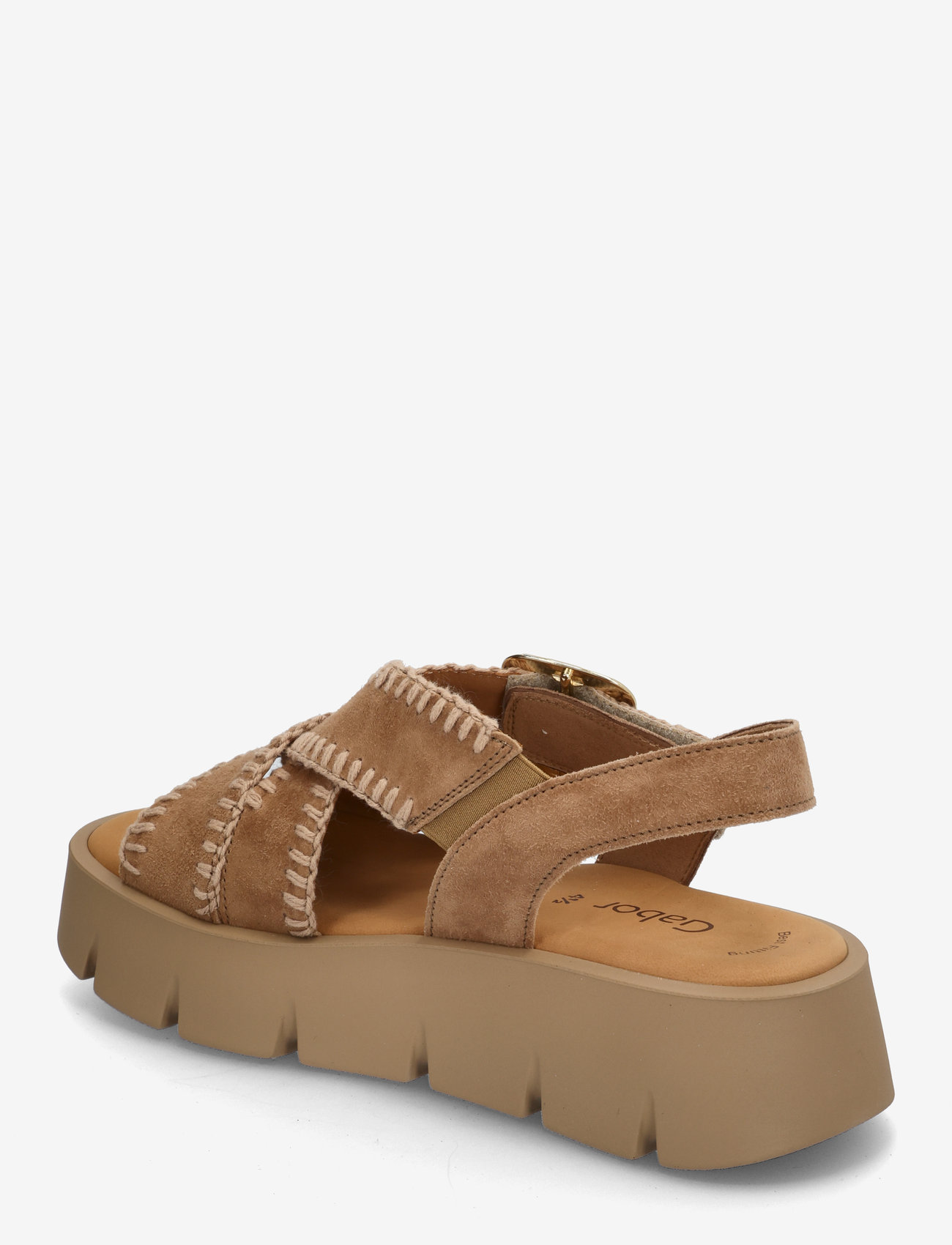 Gabor - Sandal - flache sandalen - camel - 2
