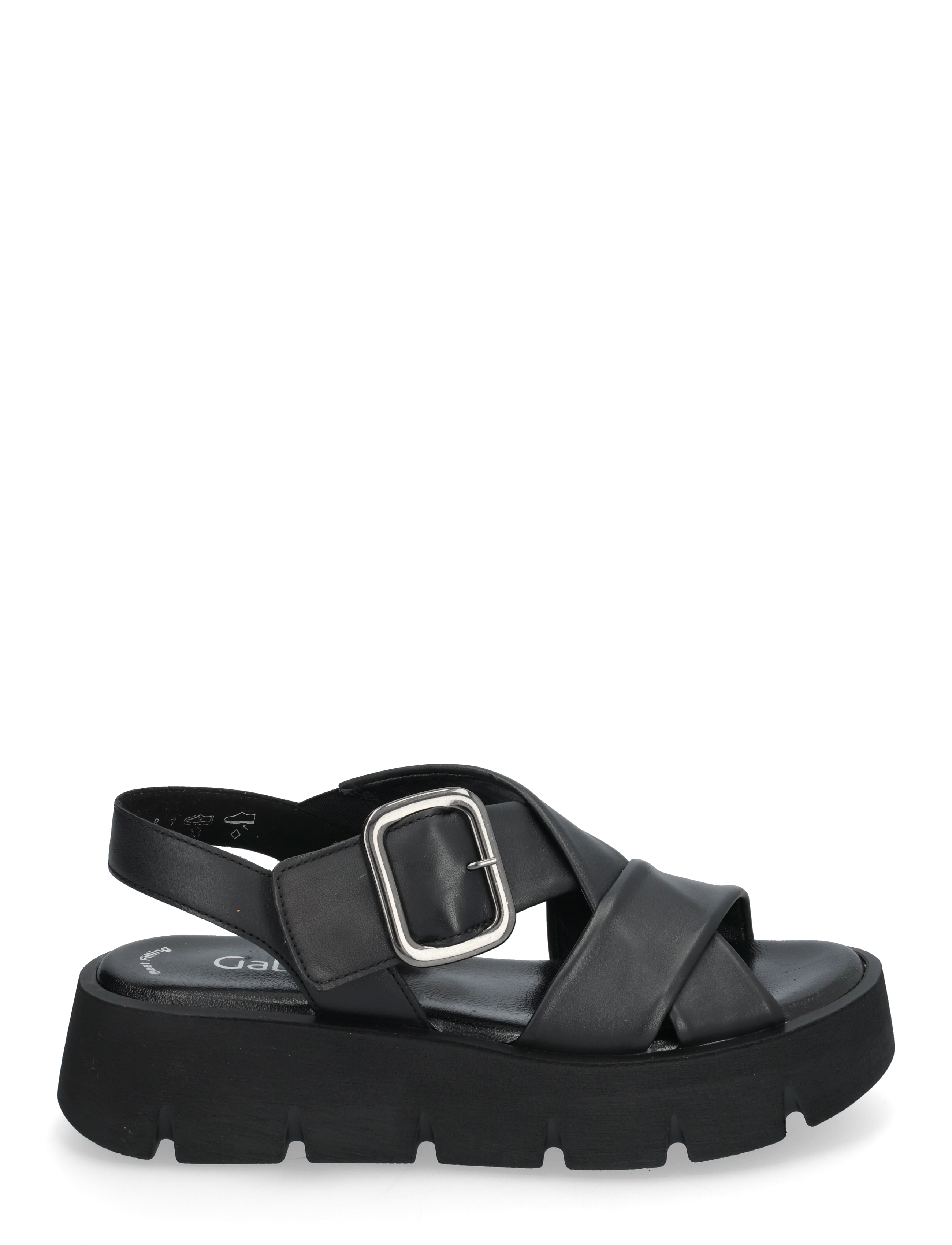 Gabor - Sandal - plateau-sandalen - black - 1