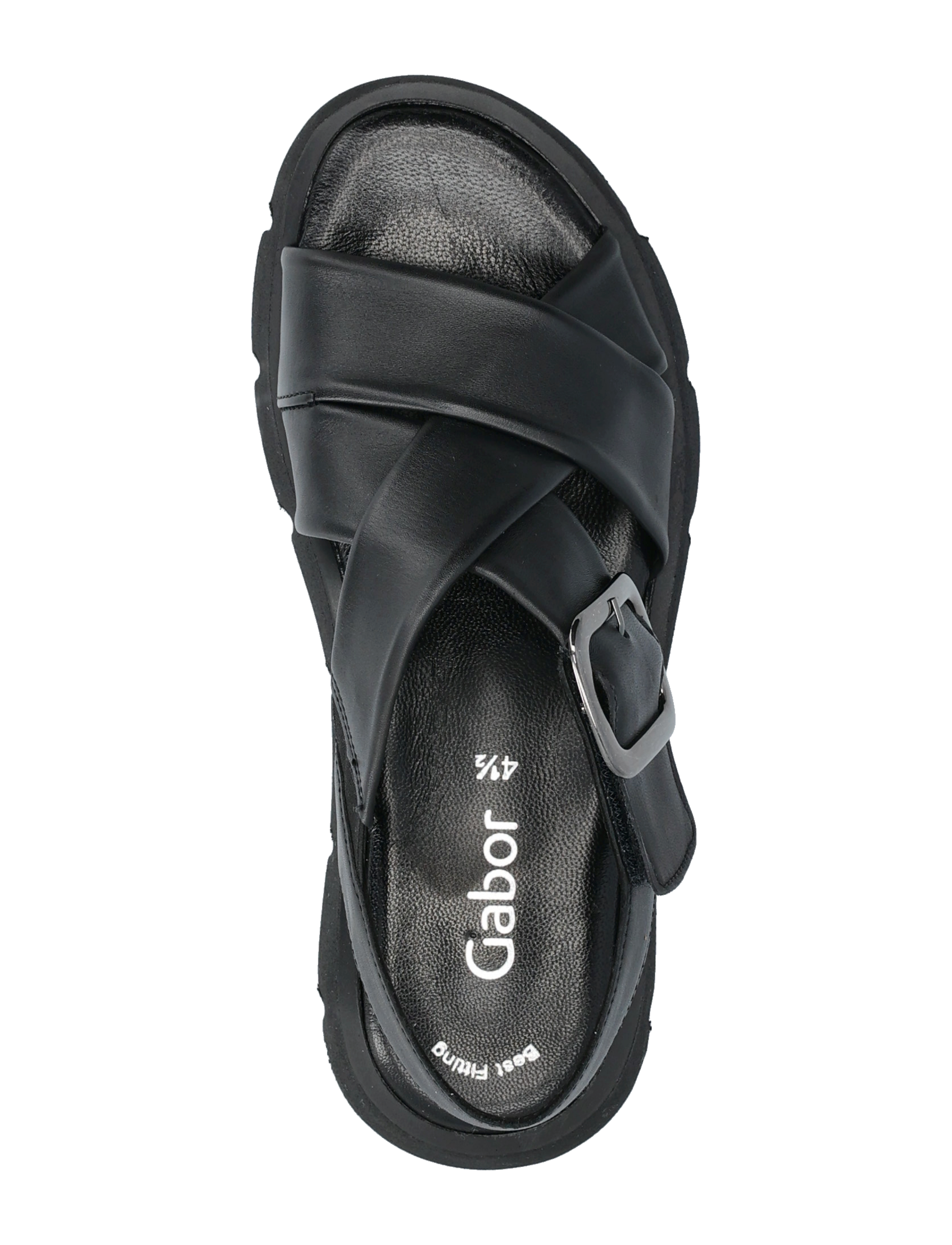 Gabor - Sandal - plateau-sandalen - black - 3