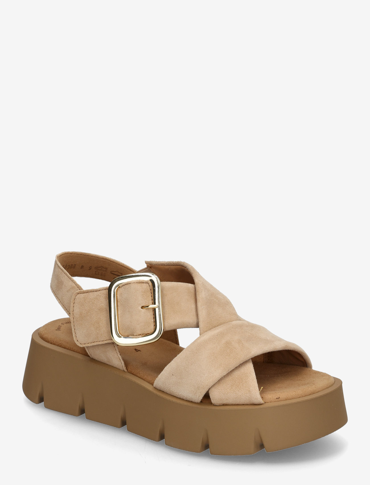 Gabor - Sandal - platformsandaler - camel - 0
