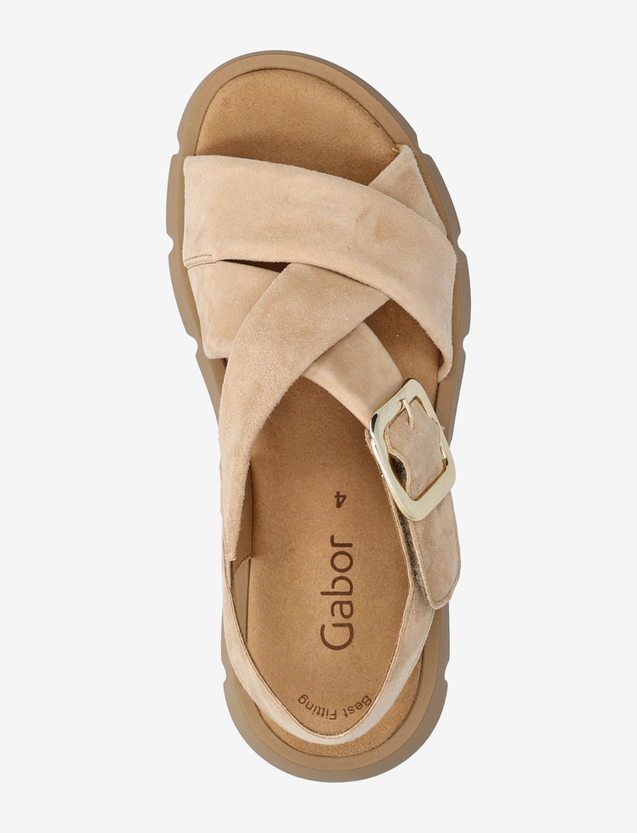 Gabor - Sandal - platformsandaler - camel - 3