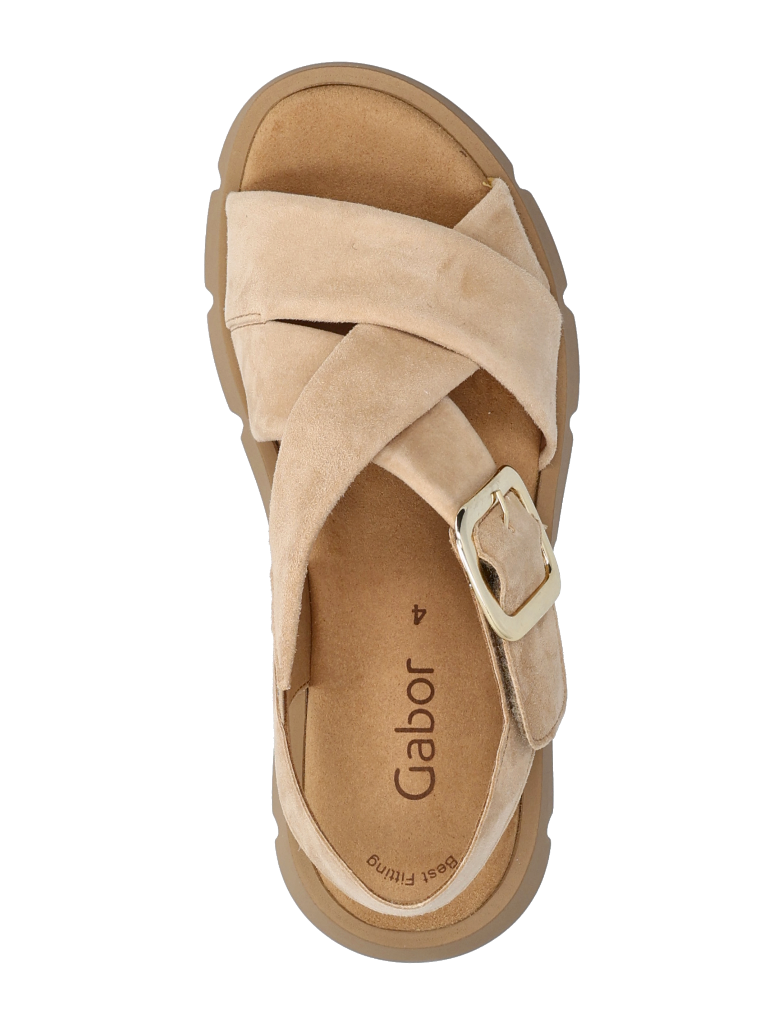 Gabor - Sandal - plateau-sandalen - camel - 3