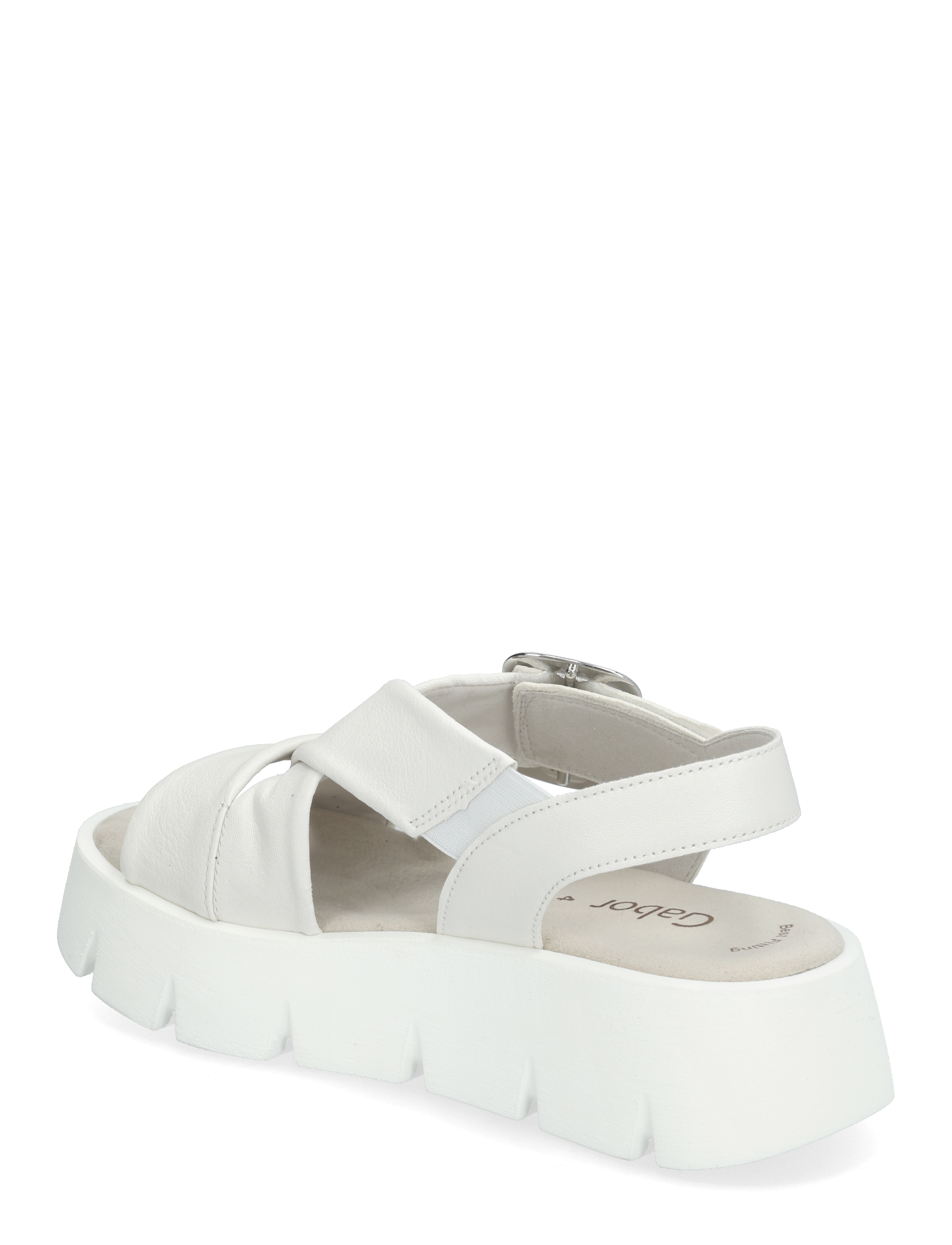 Gabor - Sandal - plateau-sandalen - cream white - 2