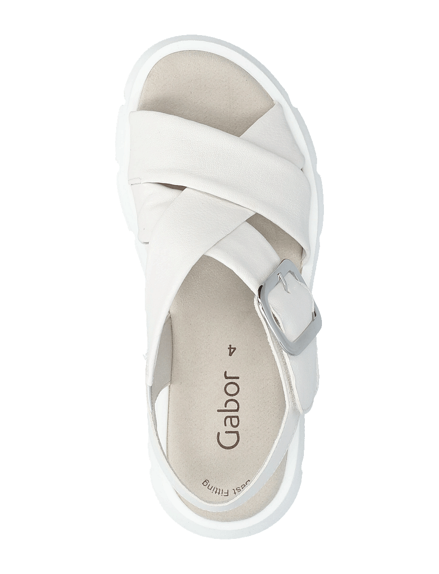 Gabor - Sandal - platformsandaler - cream white - 3