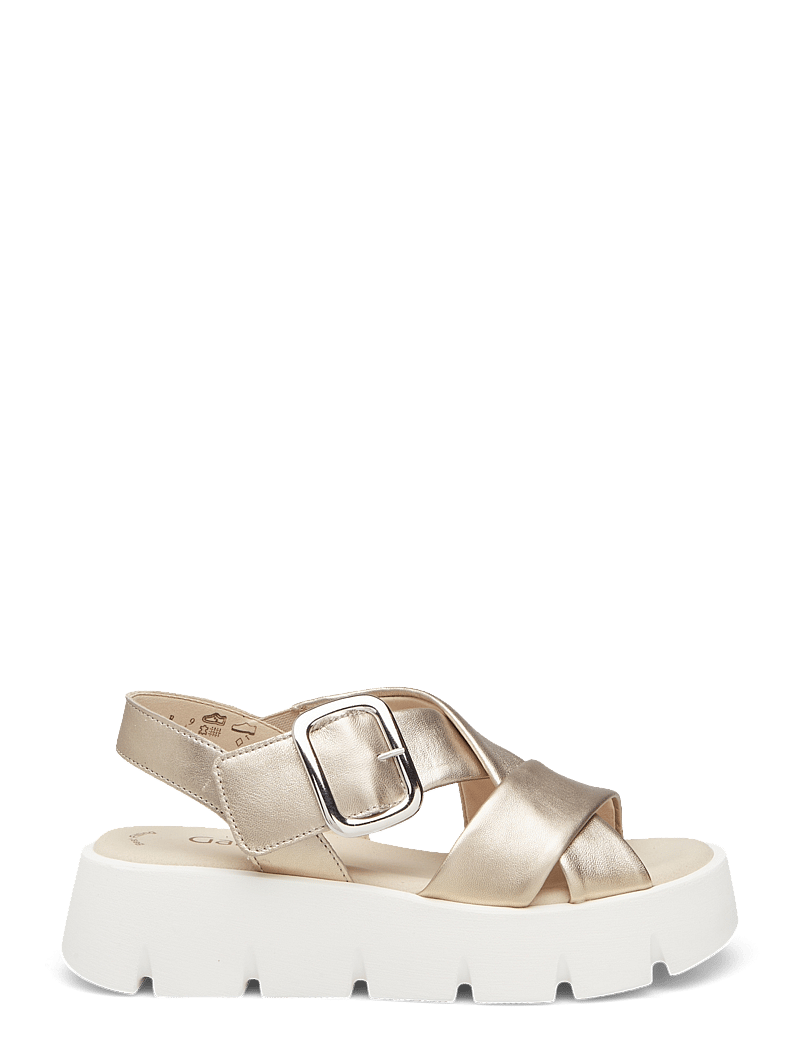 Gabor - Sandal - platåsandaler - soft gold - 1