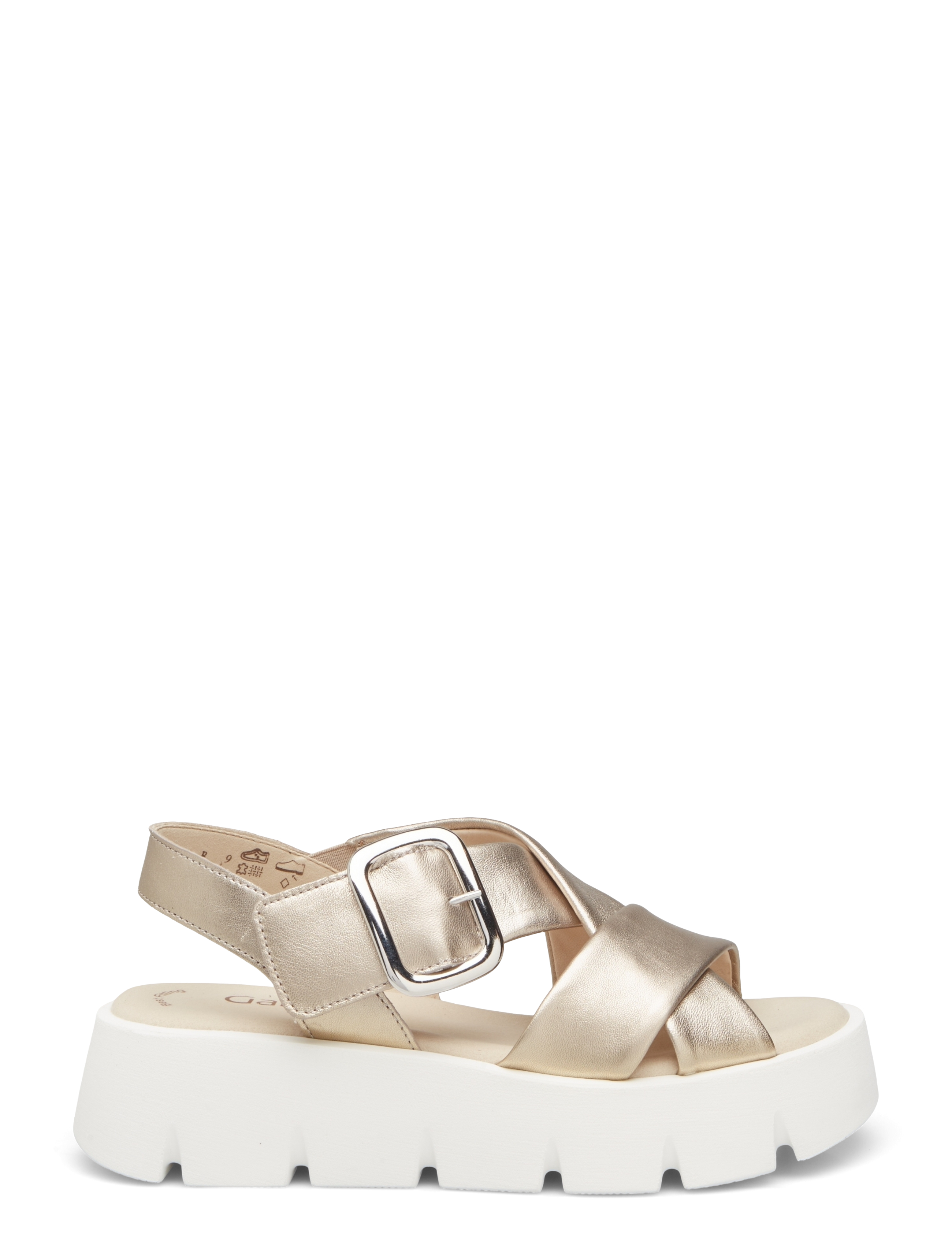 Gabor - Sandal - plateau-sandalen - soft gold - 1