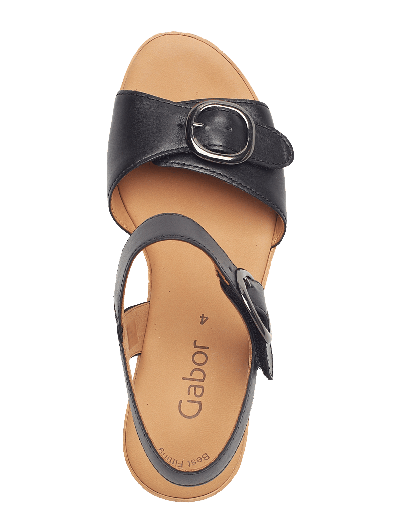 Gabor - Ankle-strap sandal - sandaletten - black - 3