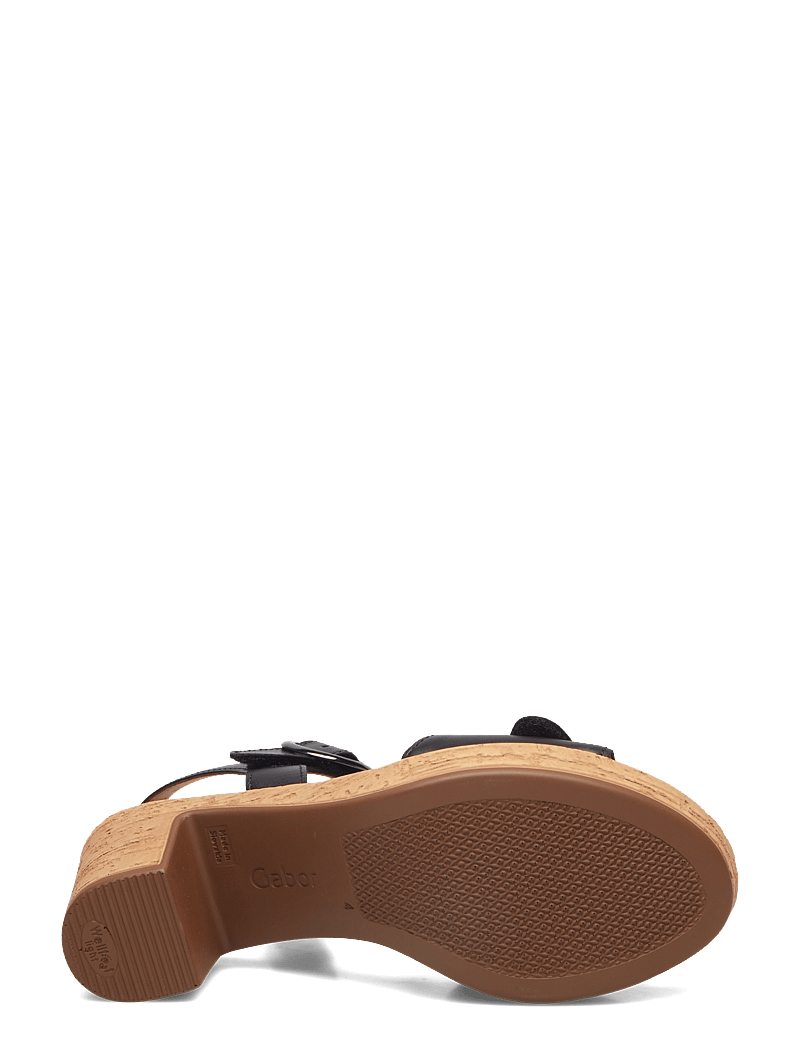 Gabor - Ankle-strap sandal - sandaletten - black - 4