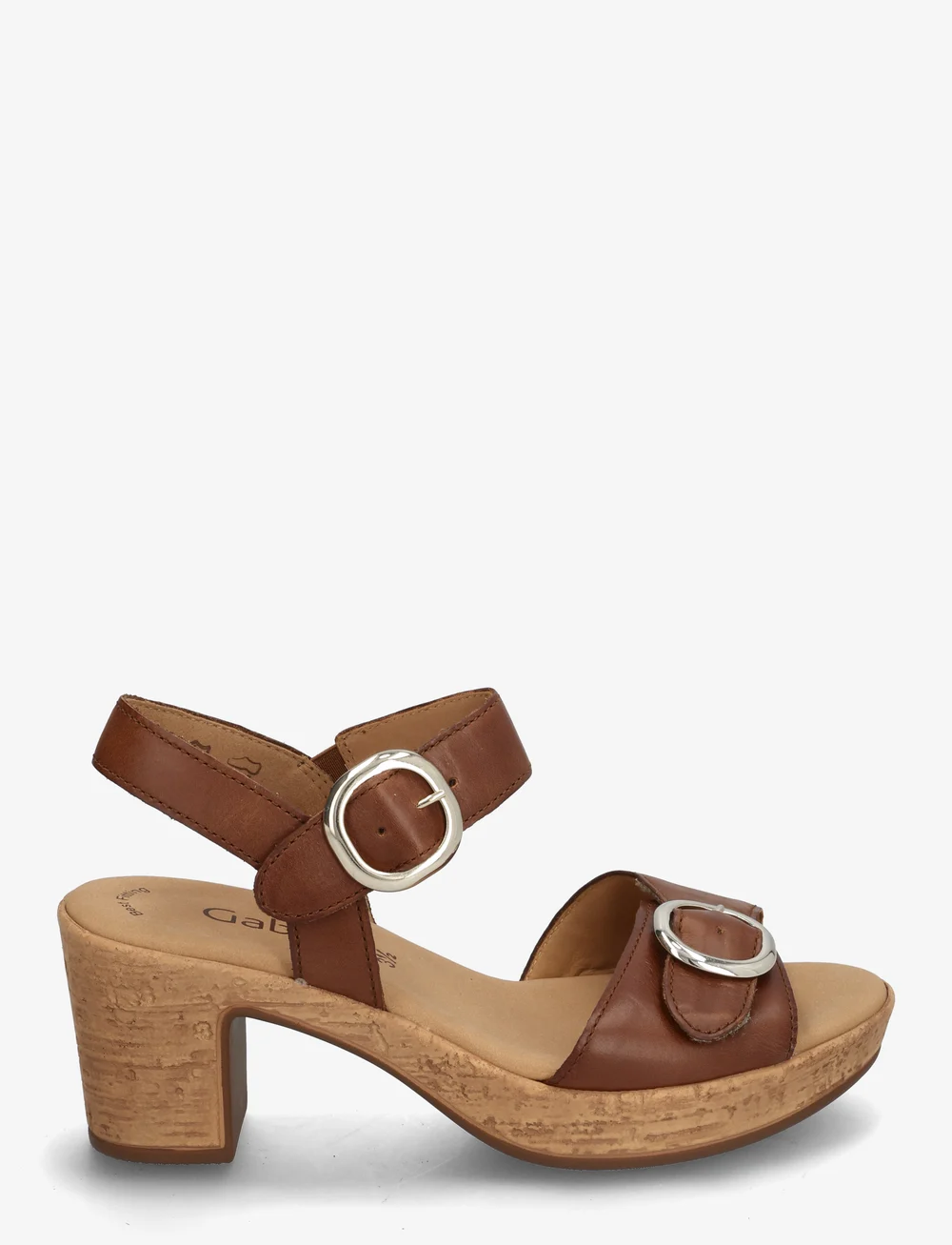 Gabor - Ankle-strap sandal - sandaletten - cognac - 1