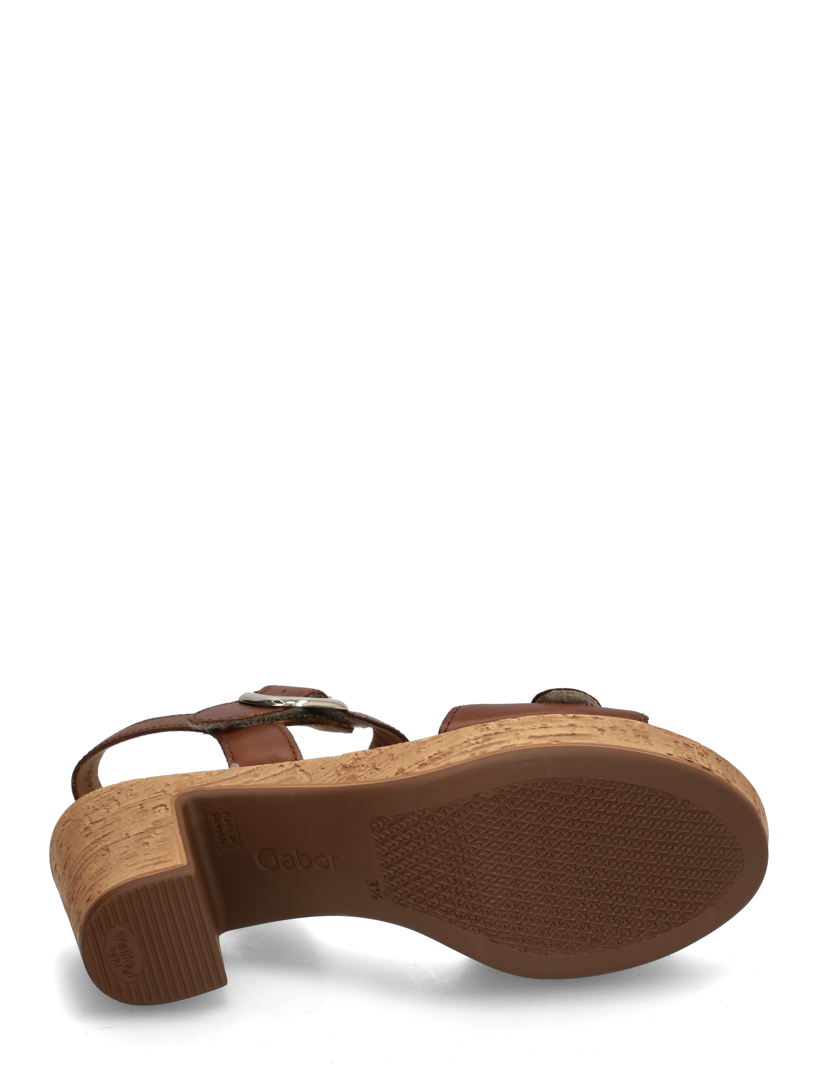 Gabor - Ankle-strap sandal - cognac - 4