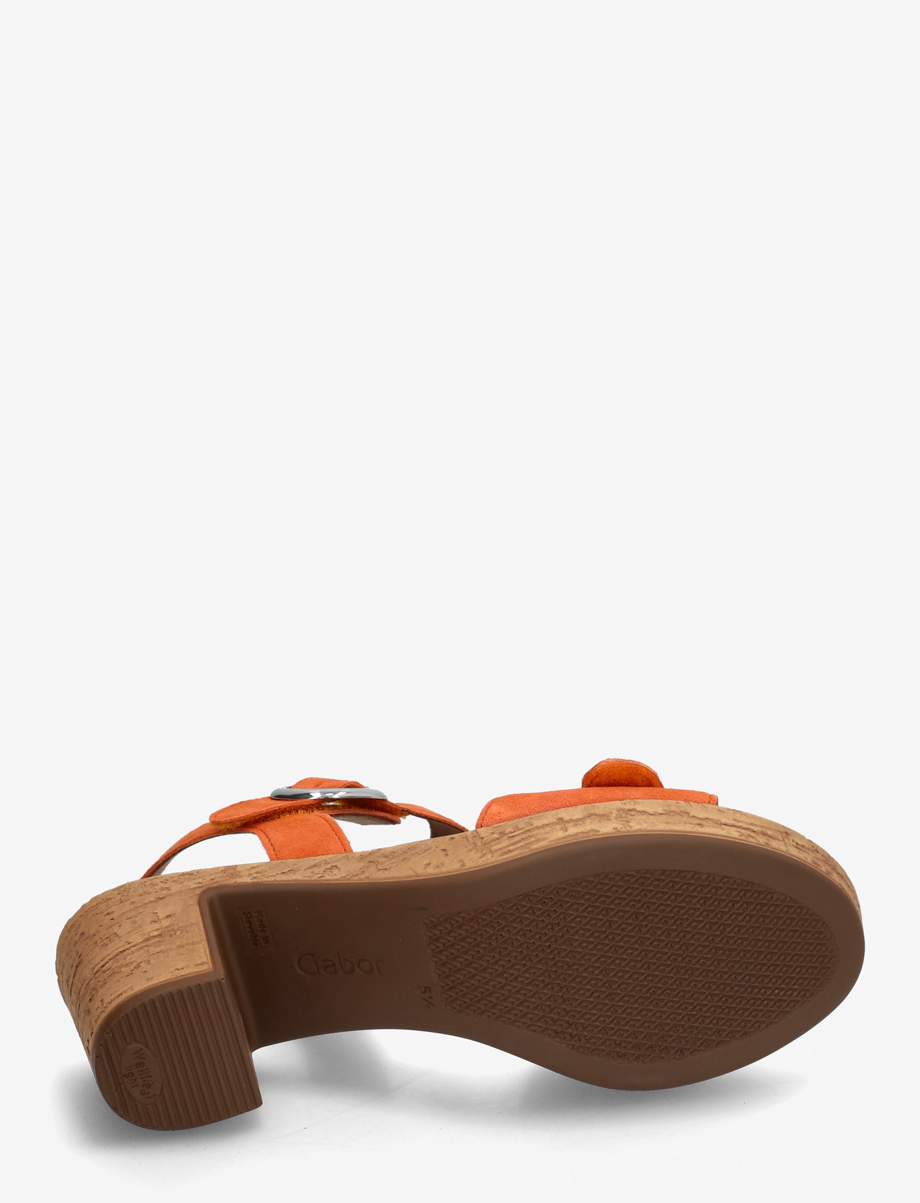 Gabor - Ankle-strap sandal - sandaler med hæl - orange - 4
