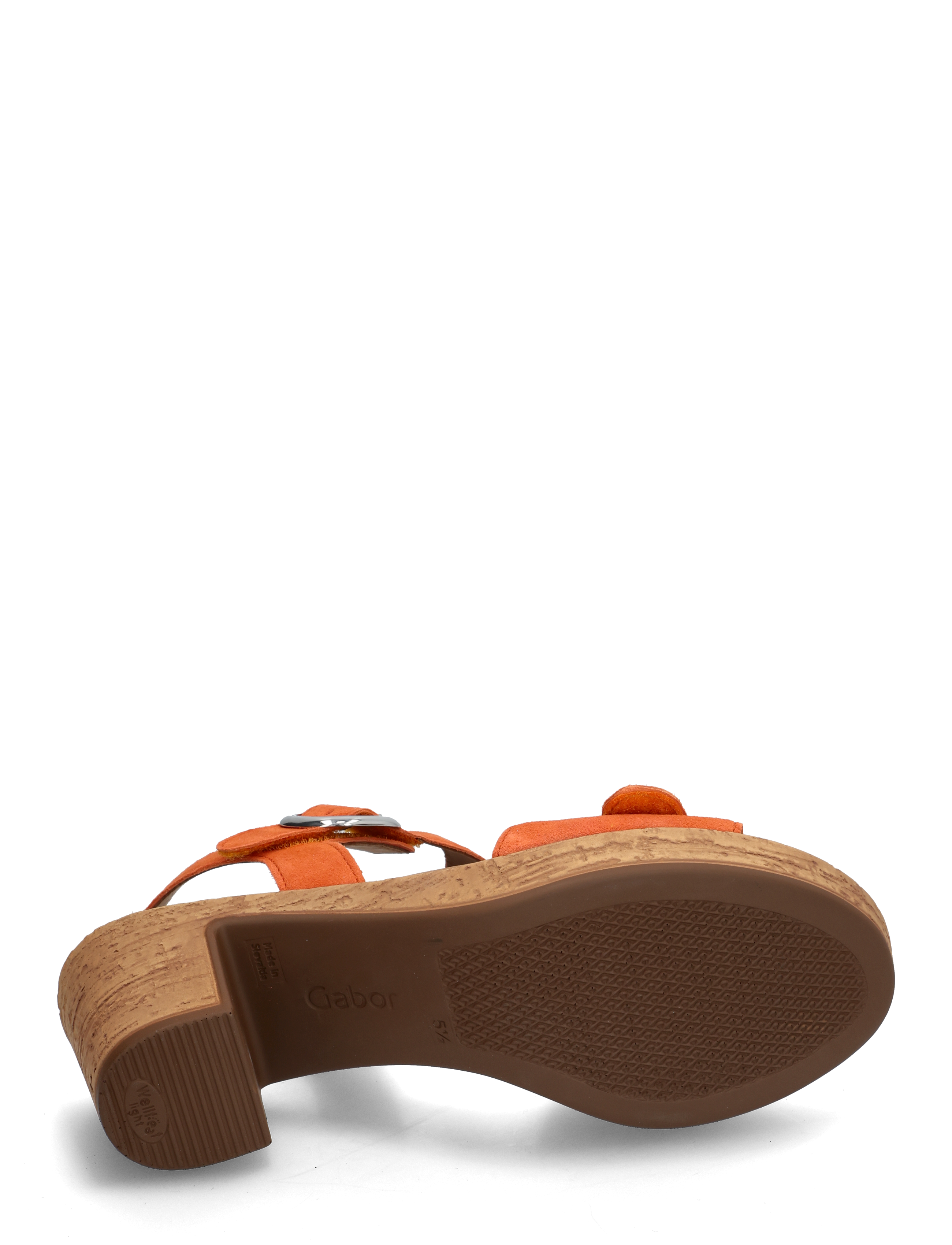 Gabor - Ankle-strap sandal - orange - 4
