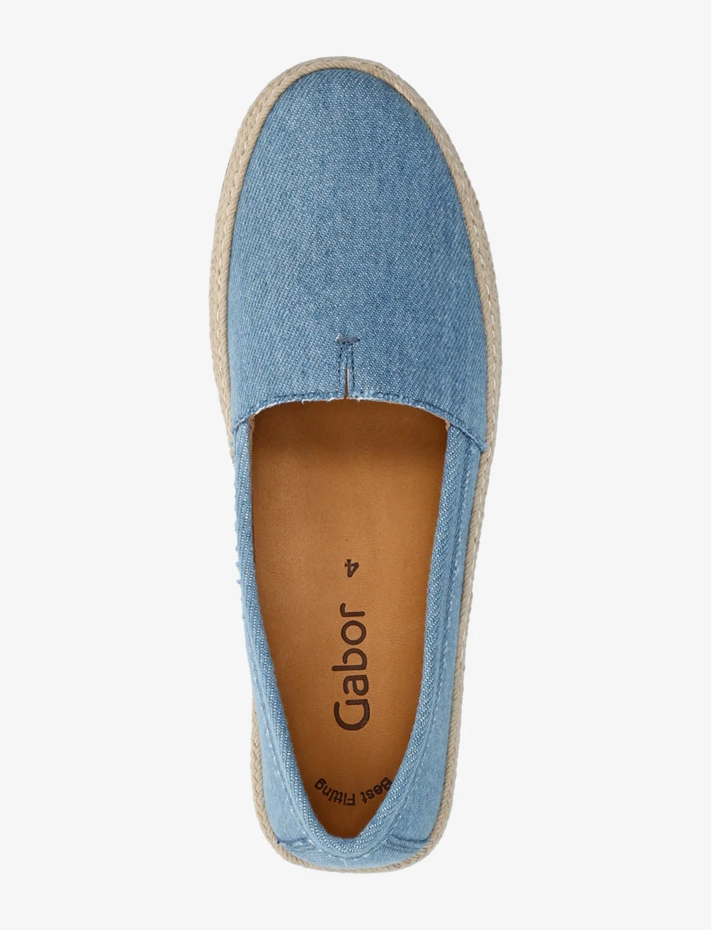 Gabor - Espadrille loafer - konfirmatsioon - jeans blue - 3