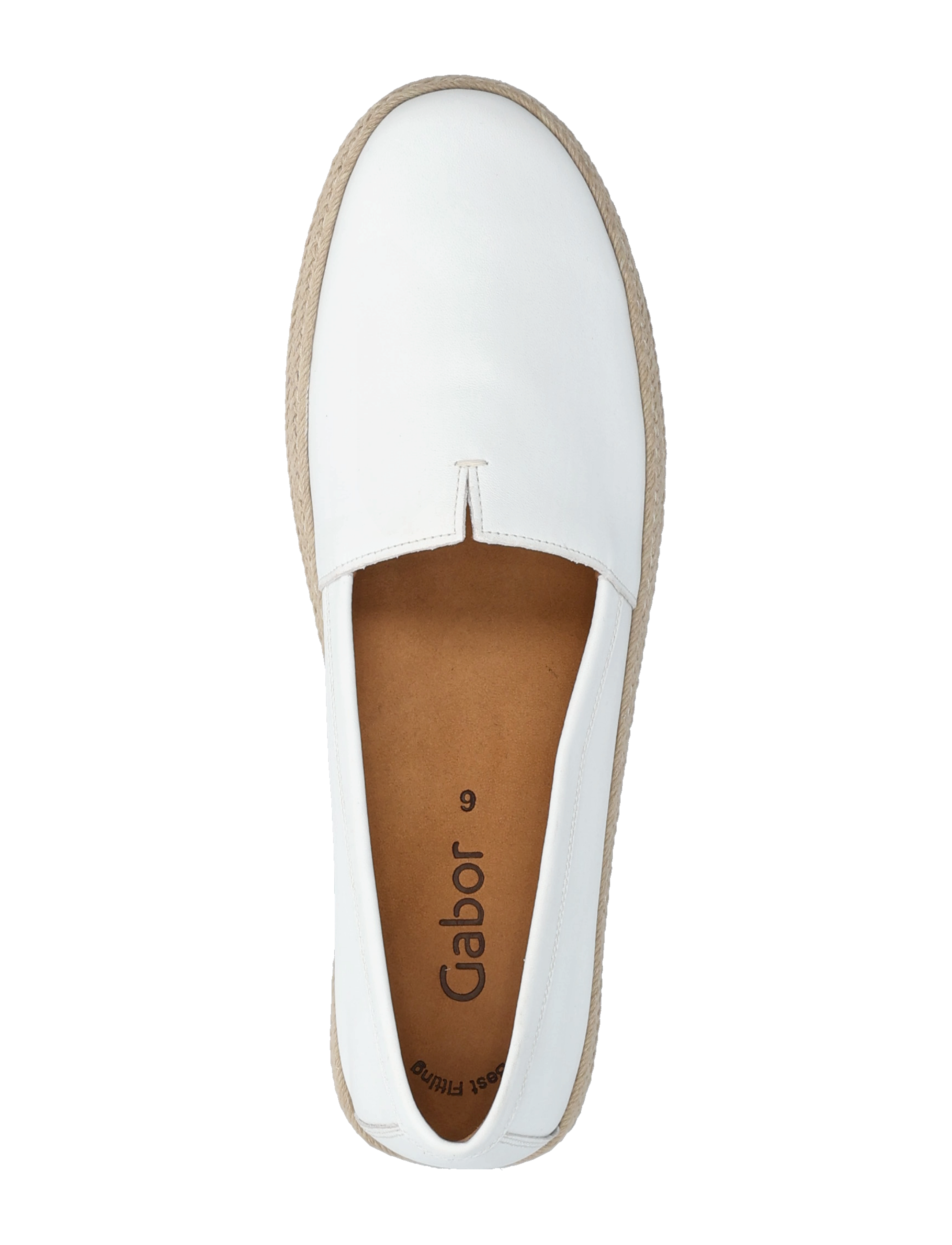 Gabor - Espadrille loafer - loafers - white - 3