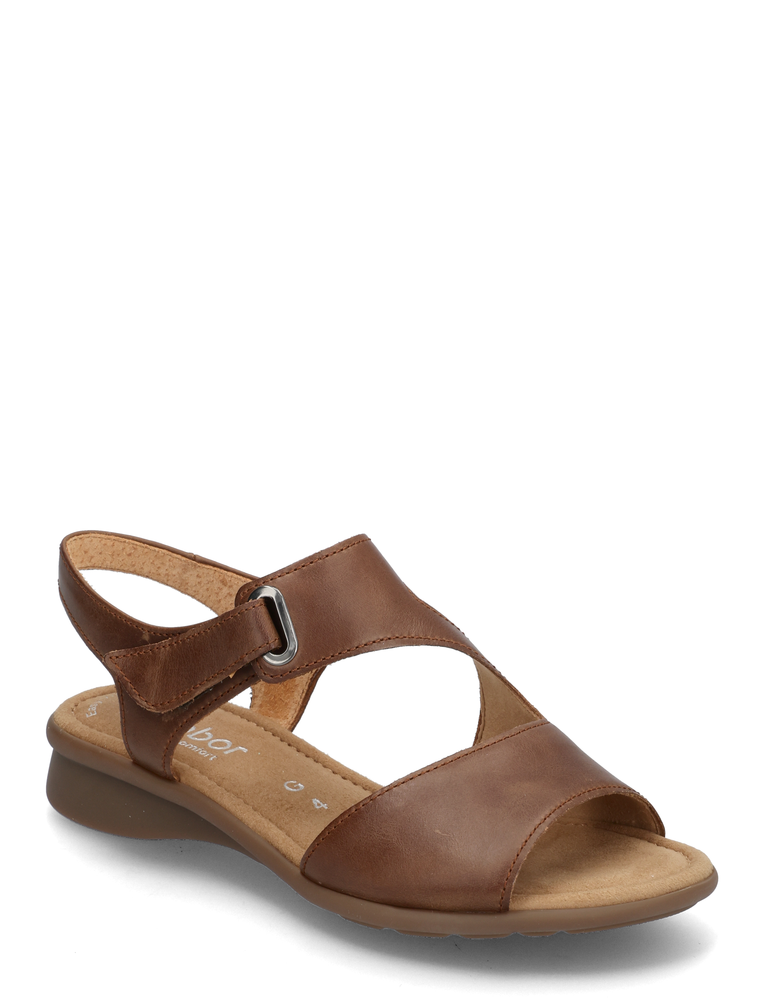 Gabor Sandal - Flache Sandalen - COGNAC / brown