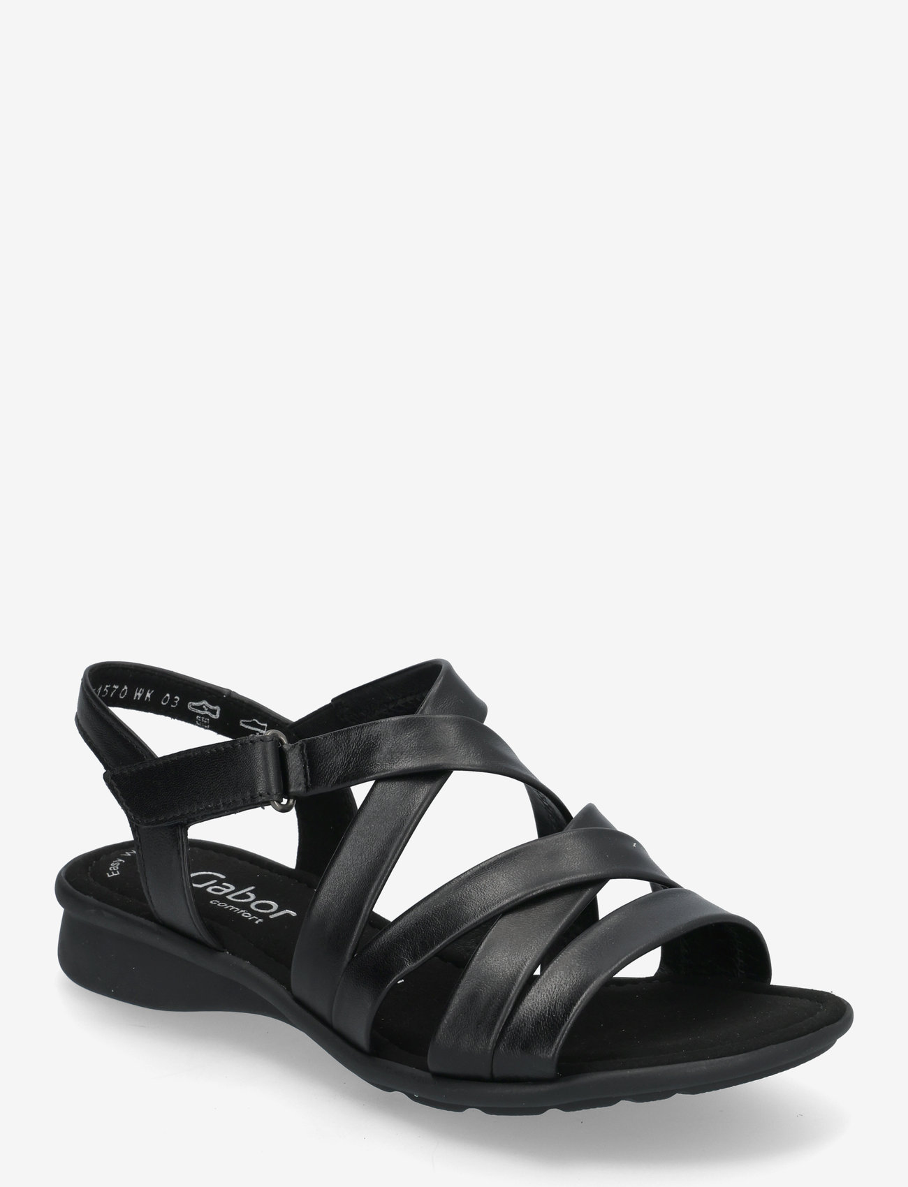 Gabor - Sandal - gladiator-sandalen - black - 0