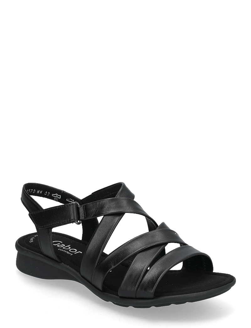 Gabor - Sandal - gladiator-sandalen - black - 0