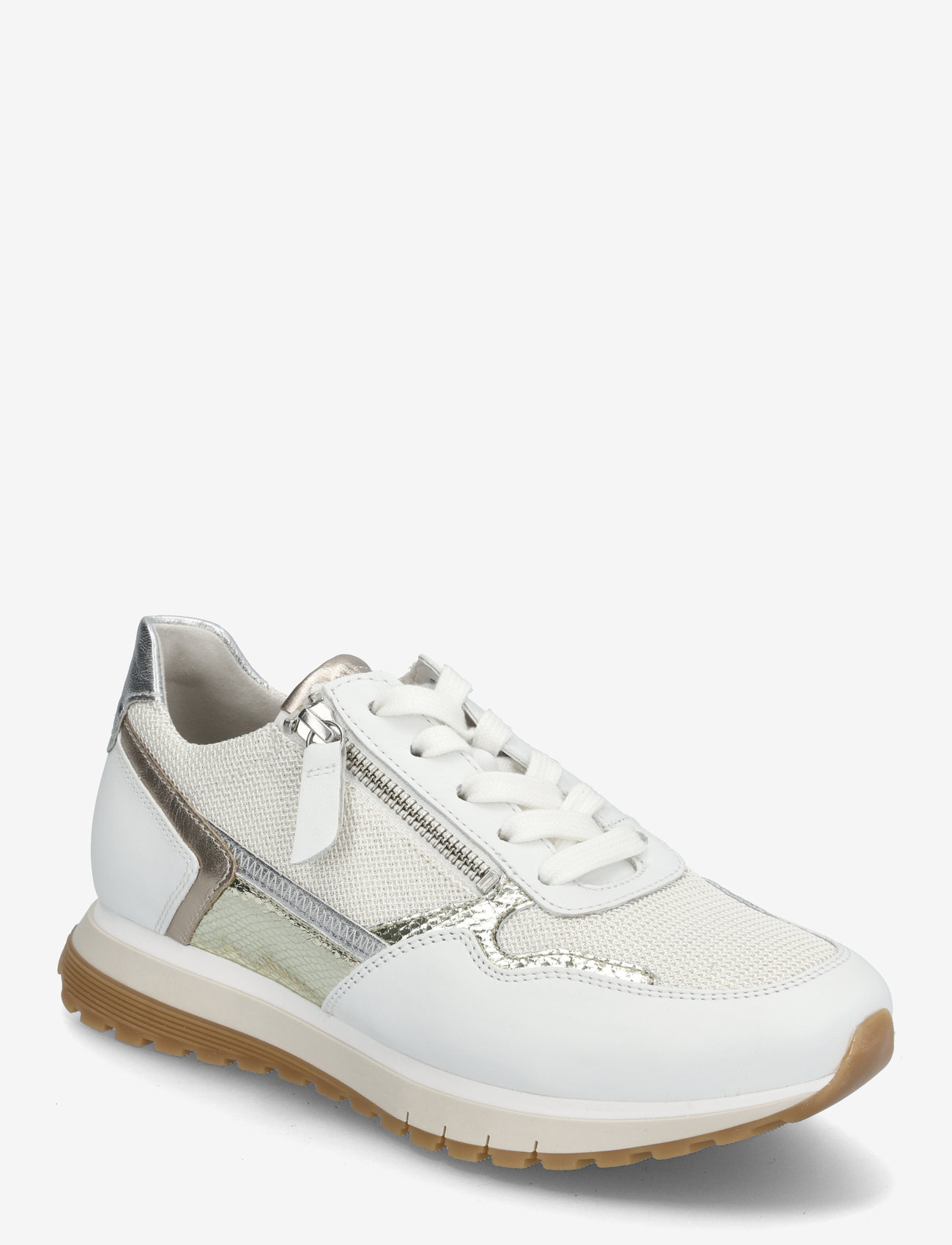 Gabor - Sneaker - low top sneakers - white, gold, silver, rose gold - 0