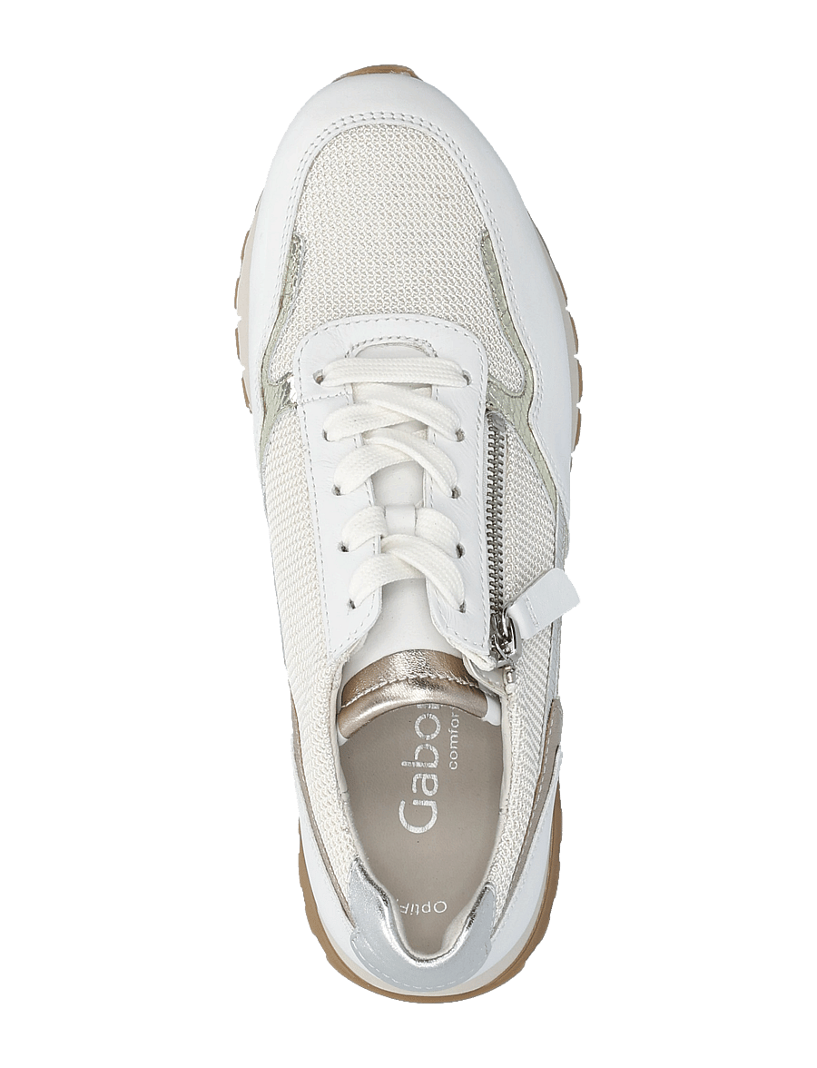 Gabor - Sneaker - lave sneakers - white, gold, silver, rose gold - 3