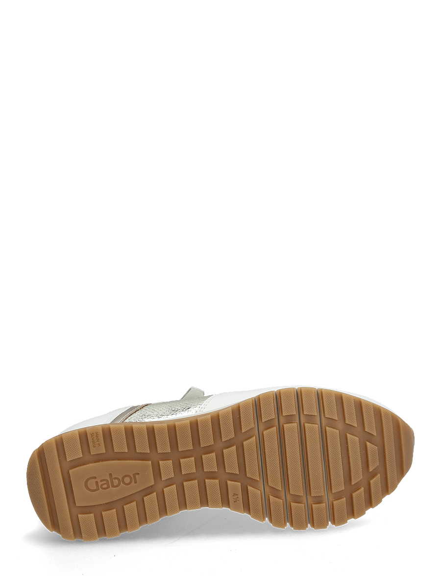 Gabor - Sneaker - lave sneakers - white, gold, silver, rose gold - 4