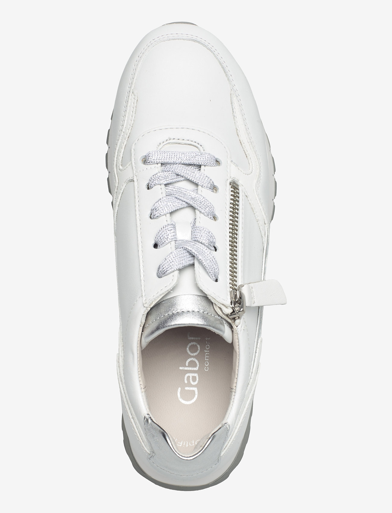 Gabor - Sneaker - lave sneakers - white, silver - 3
