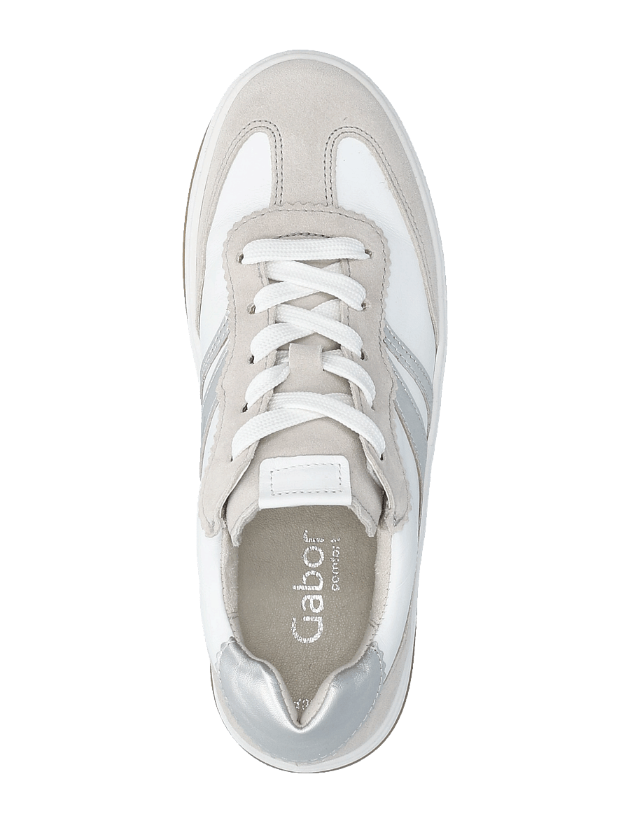 Gabor - Sneaker - konfirmation - white, silver - 3