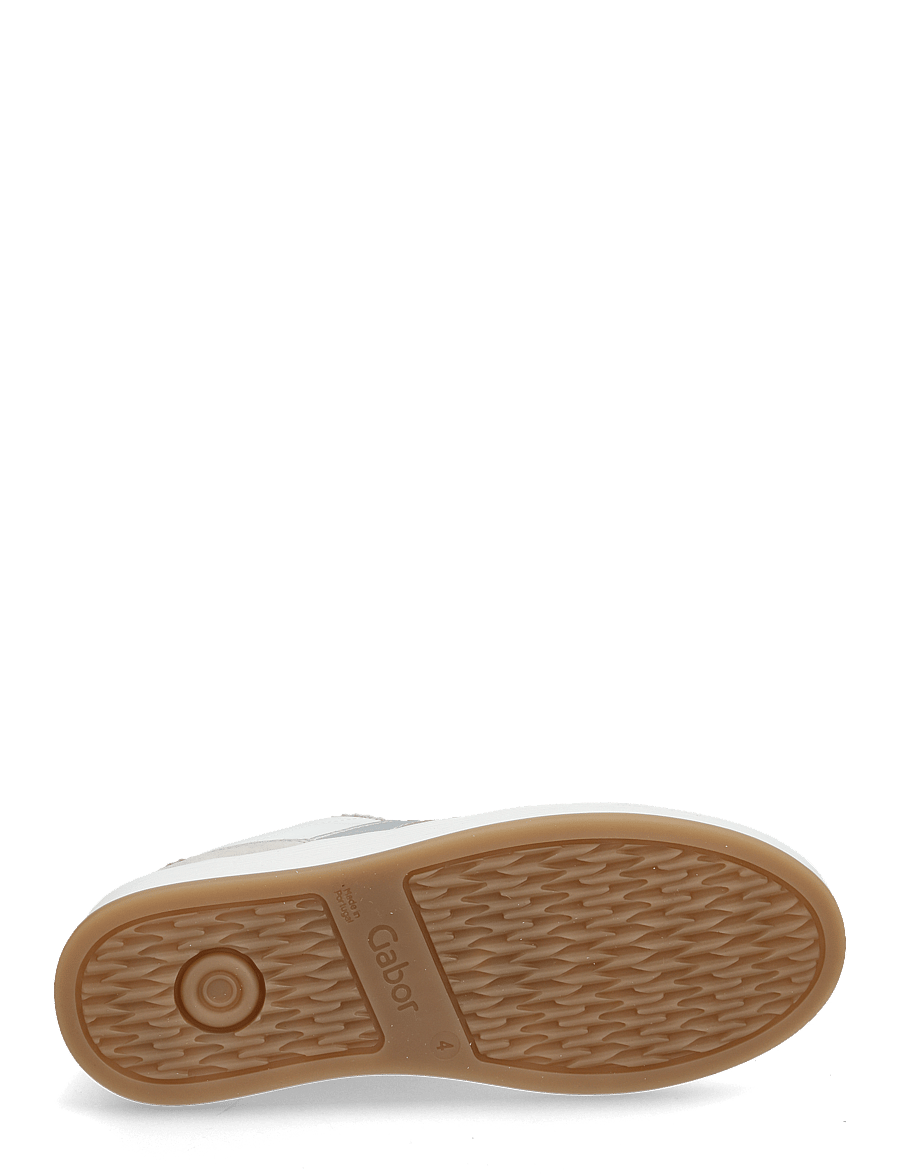 Gabor - Sneaker - konfirmation - white, silver - 4