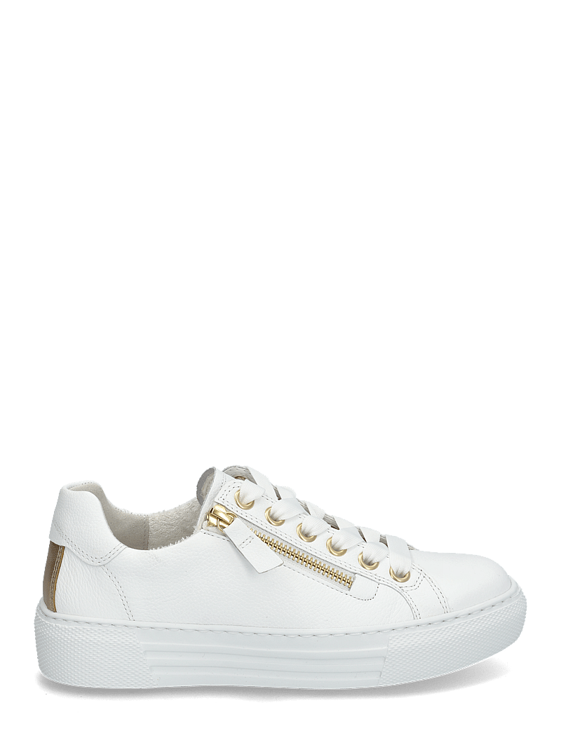 Gabor - Sneaker - white, gold - 1