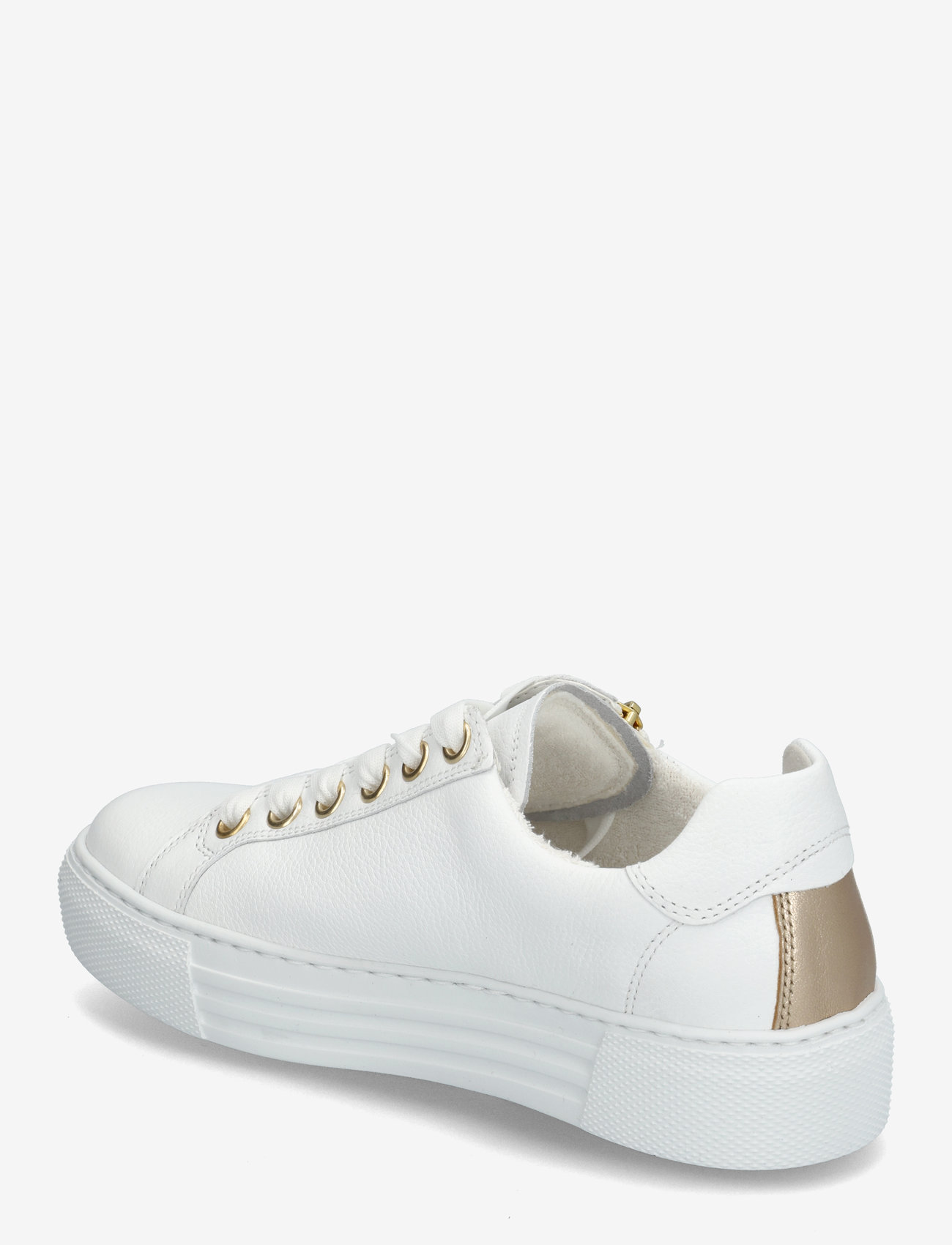 Gabor - Sneaker - niedrige sneakers - white, gold - 2