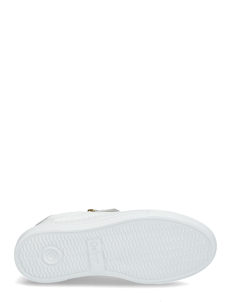Gabor - Sneaker - white, gold - 4