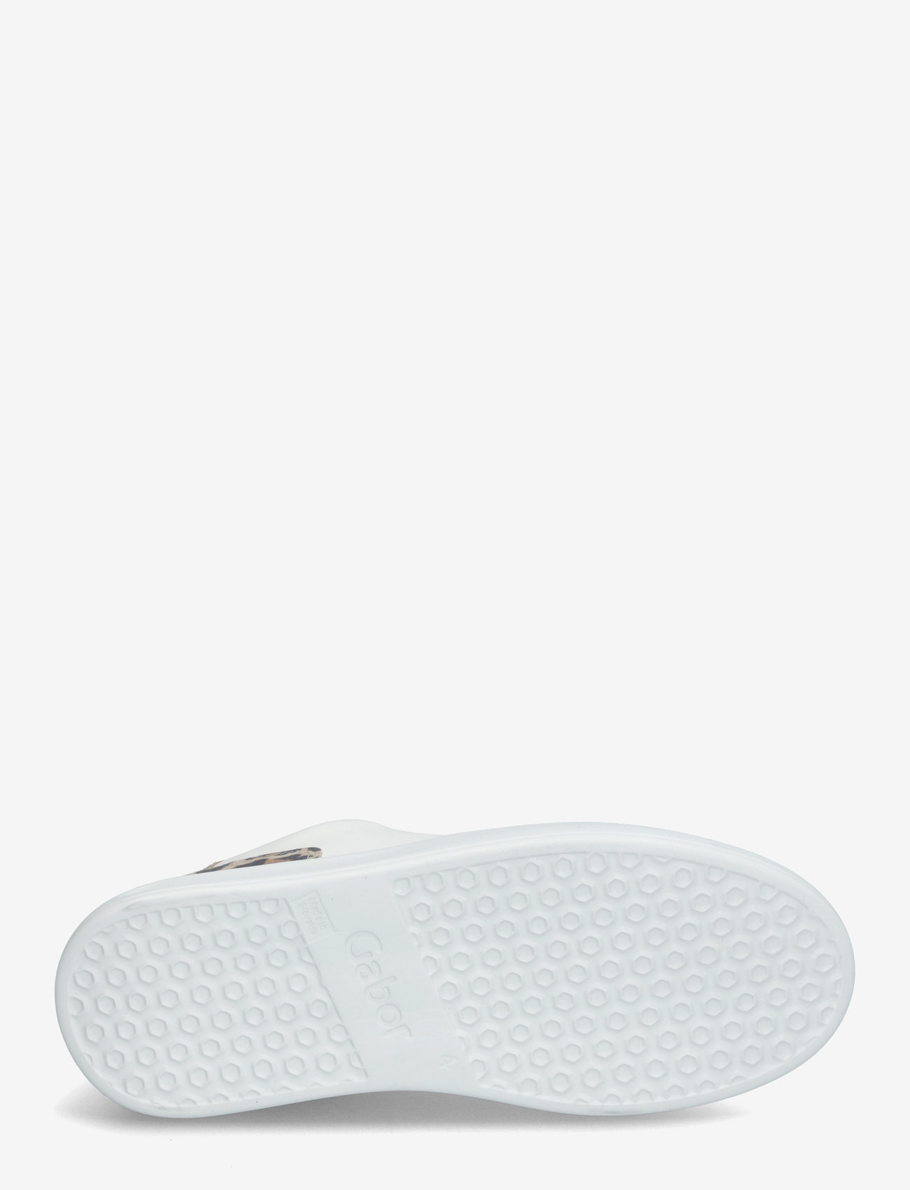 Gabor - Sneaker - niedrige sneakers - white, leopard, gold - 4
